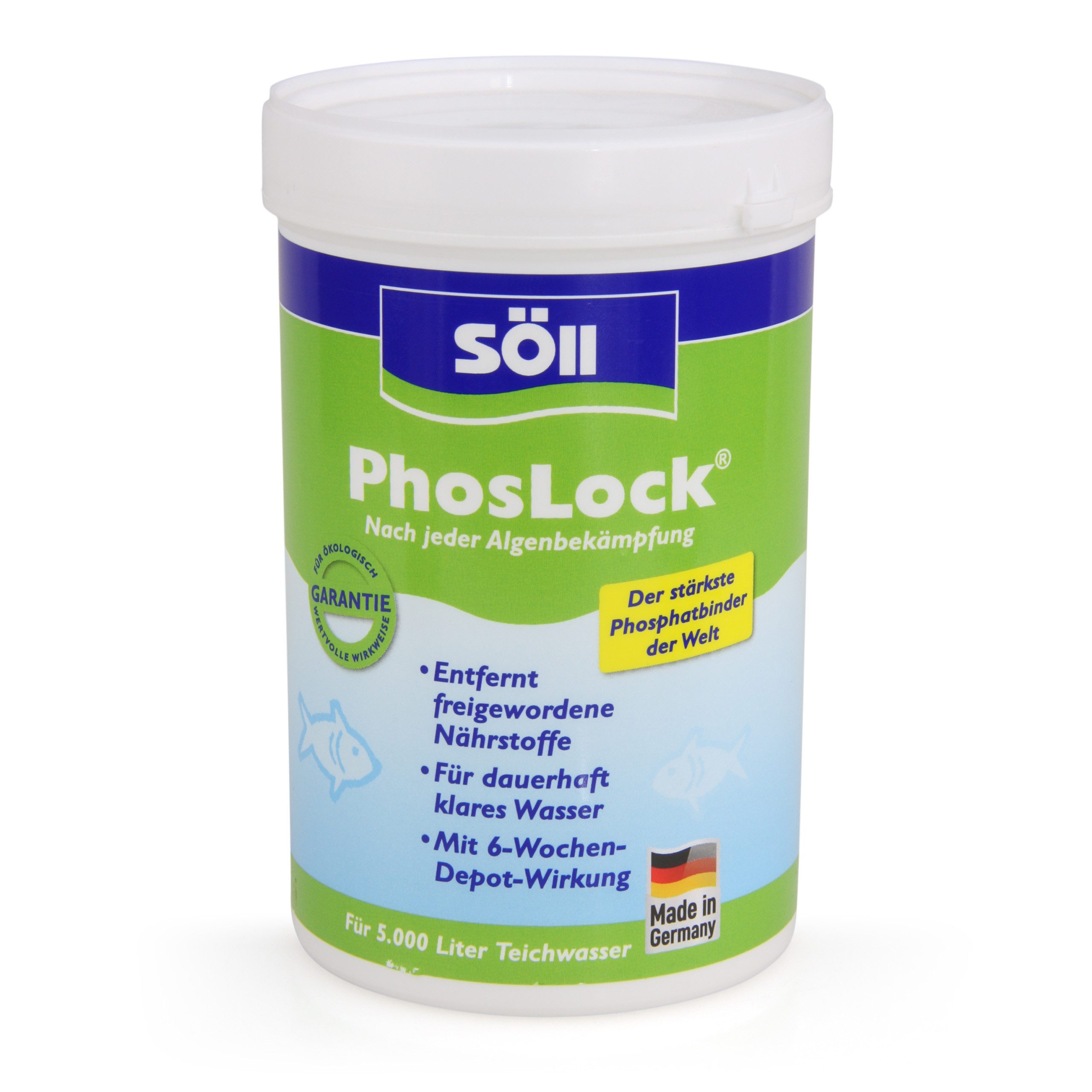 Algenbekämpfung Söll 250 g PhosLock® AlgenStopp für Teiche