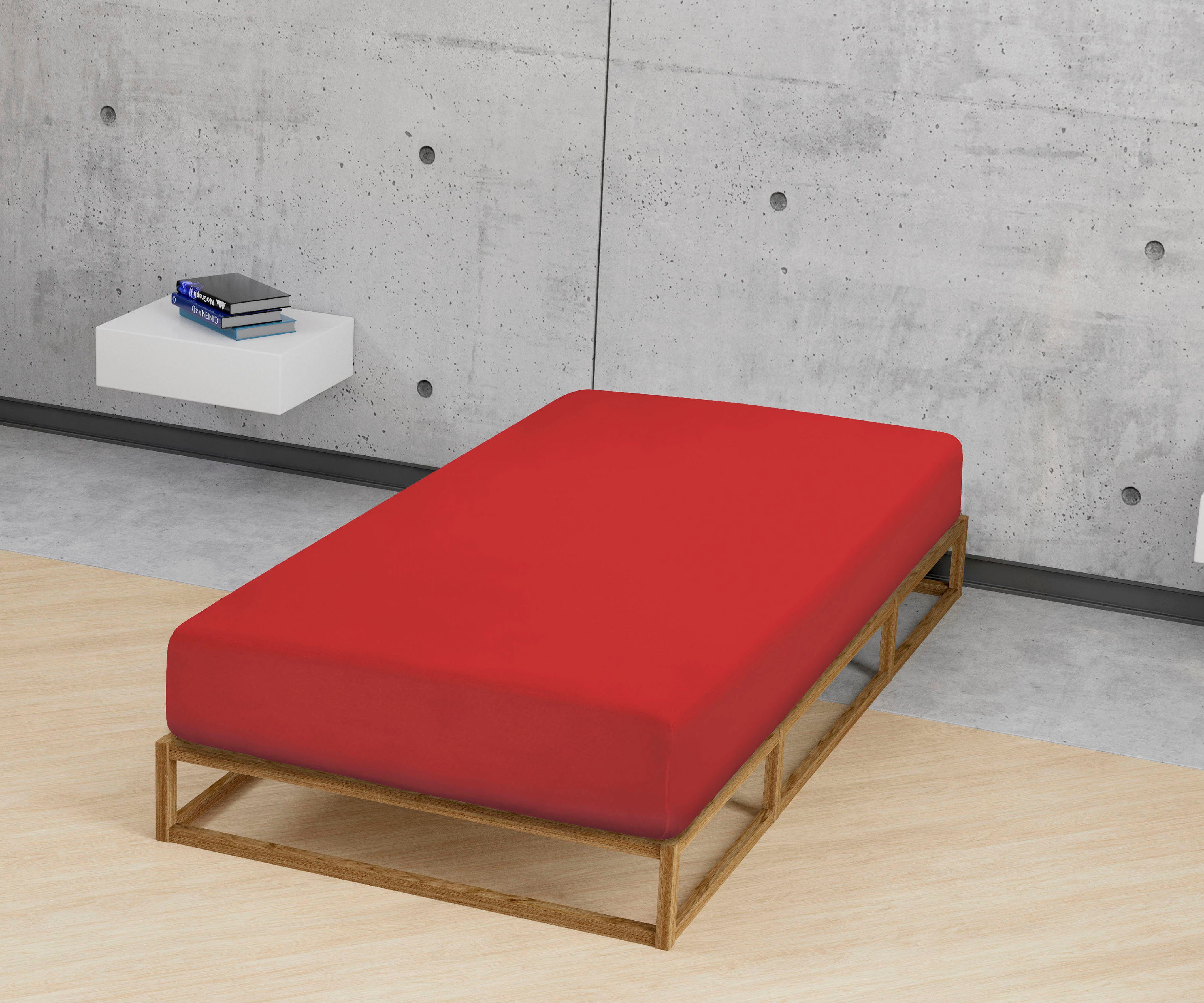 Biberna Spannbettlaken "Thea" aus Baumwolle, für Matratzen bis 25 cm Höhe, günstig online kaufen