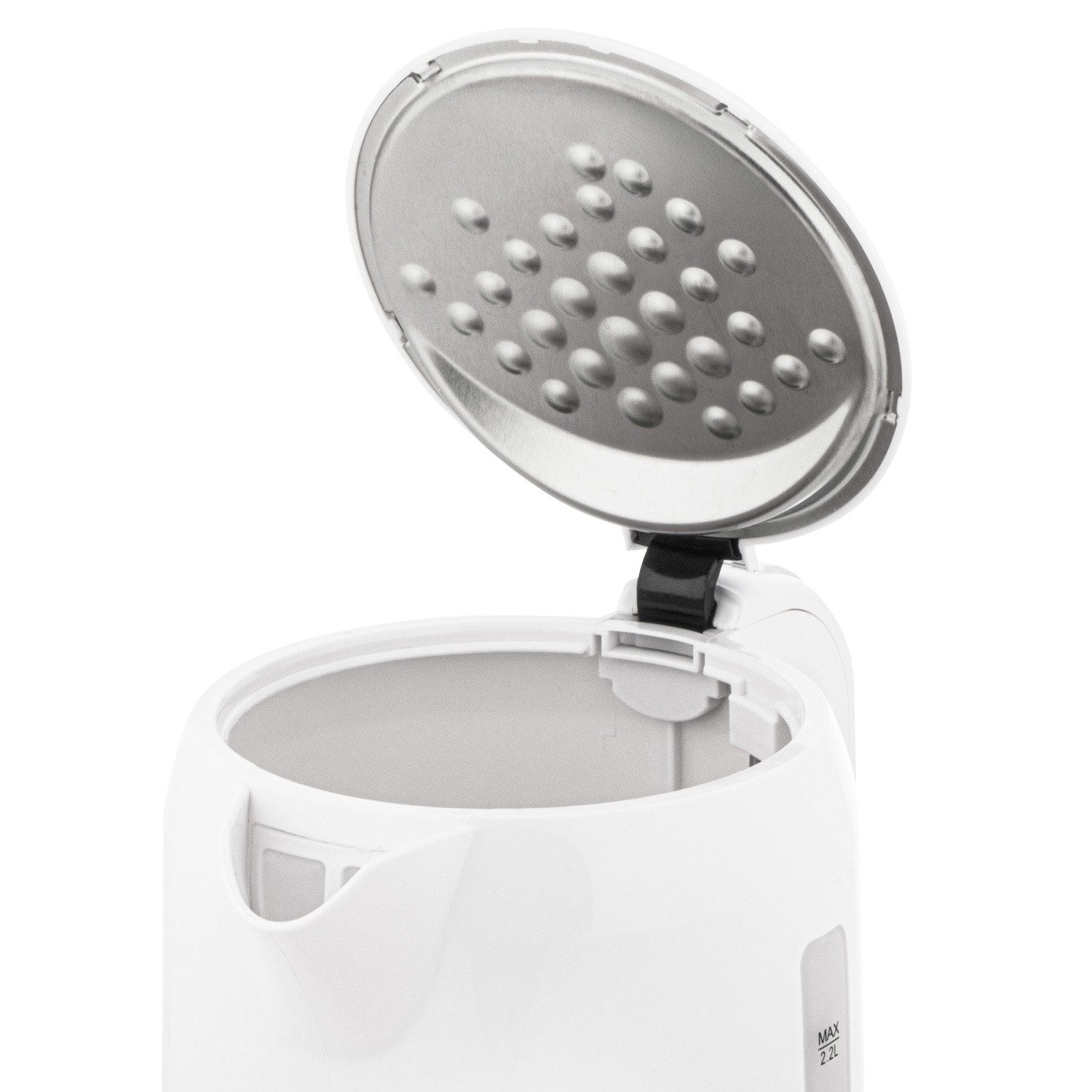Adler Wasserkocher AD 1368 Wasserkocher 2,2 L, 2200 W, 360° drehbar - Weiß, 2,2 l, 2200 W – Bild 3 von 5