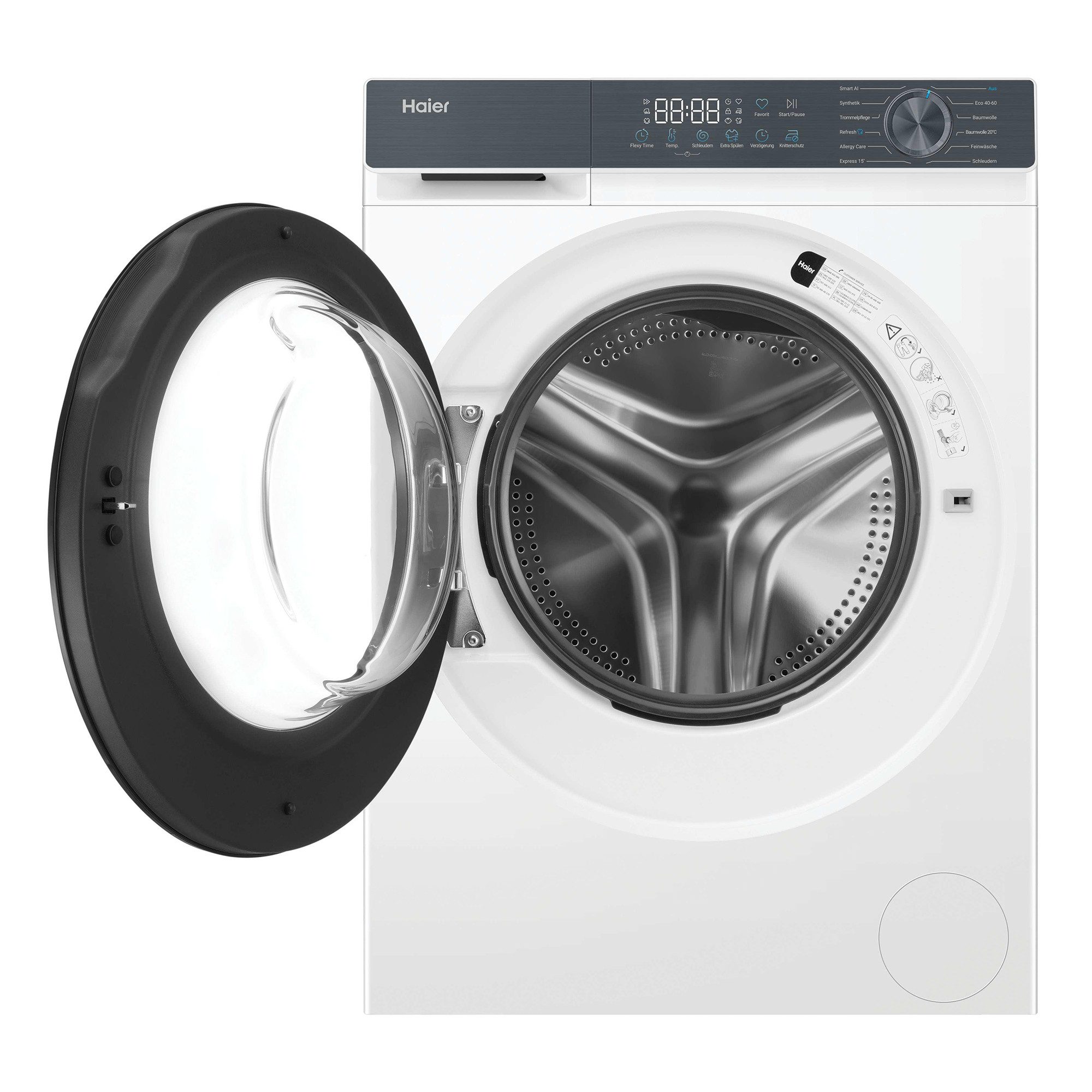Haier Waschmaschine G3 Serie HW100-BP1433637, 10 kg, 1400 U/min, AI Power BLDC Motor, XL Schontrommel, Knitterschutz – Bild 5 von 5