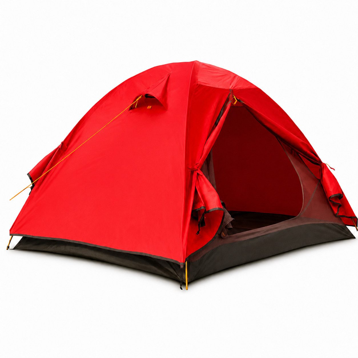 Diyarts Kuppelzelt Campingzelt 1-2 oder 3-5Personen, Personen: 2 (Einzelzelt, Zelt mit Gestänge, Tragetasche, Heringen, Seilen, Anleitung), Zelt 2 Personen oder 3-4 Personen, wasserdicht, schnell aufbaubar