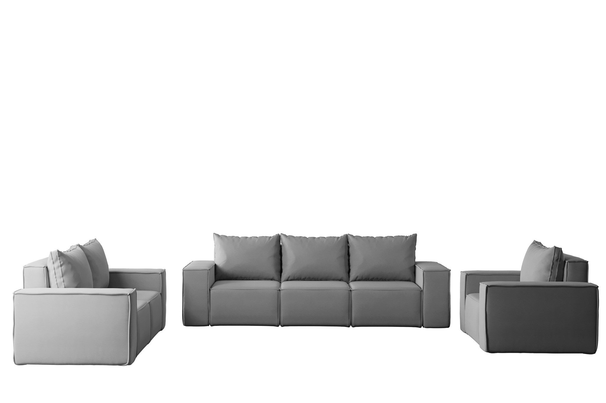 Fun Möbel Polstergarnitur Sofa-Set Designersofa ESTELLE günstig online kaufen