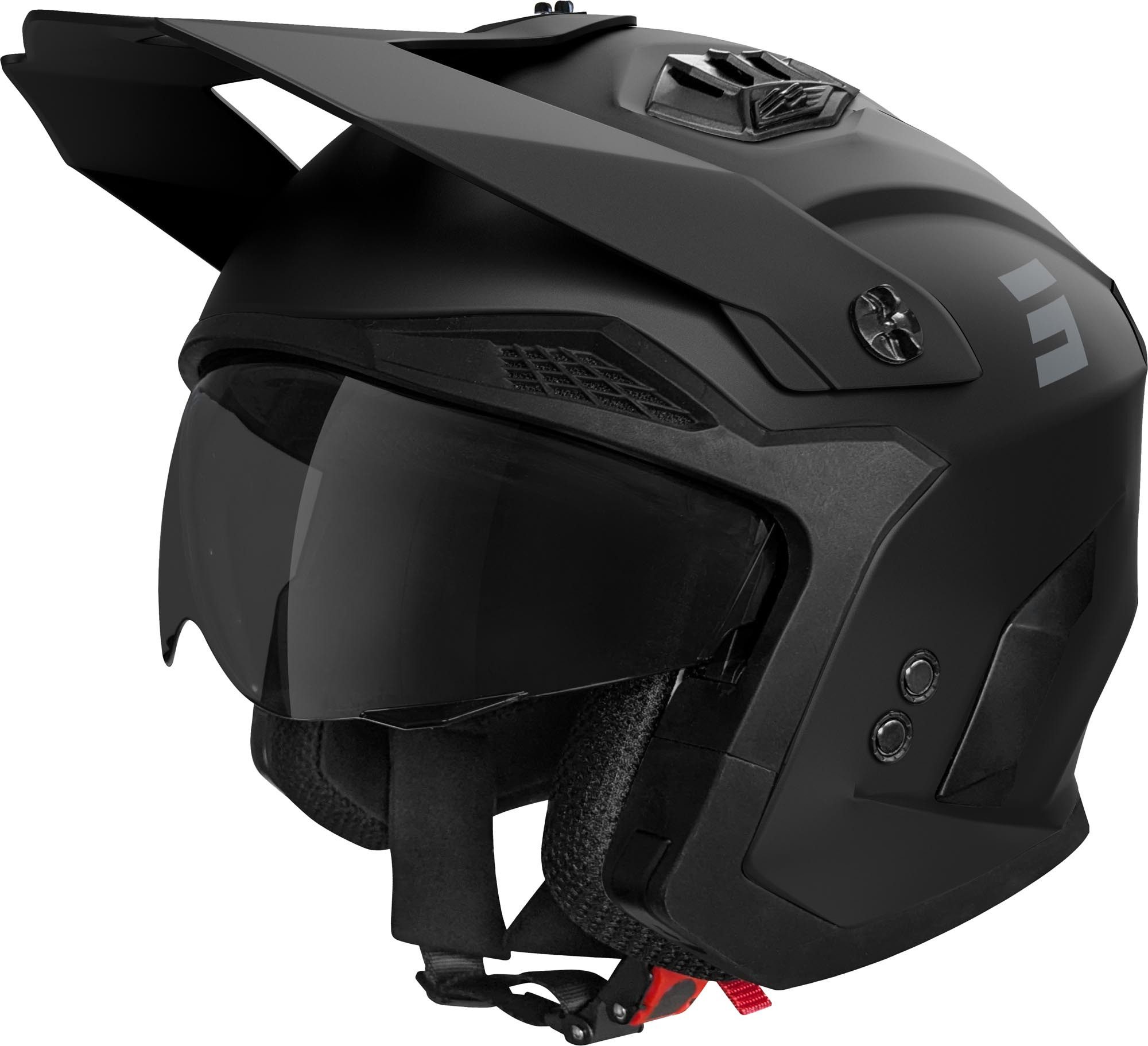 Shot Motocrosshelm Drop Enduro Helm, Integriertes Sonnenvisier
