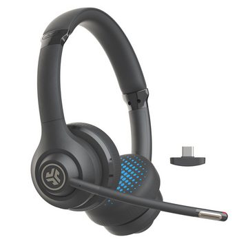 Jlab GO Work Over-Ear-Kopfhörer (Bluetooth 5, USB-C, Mikrofon)