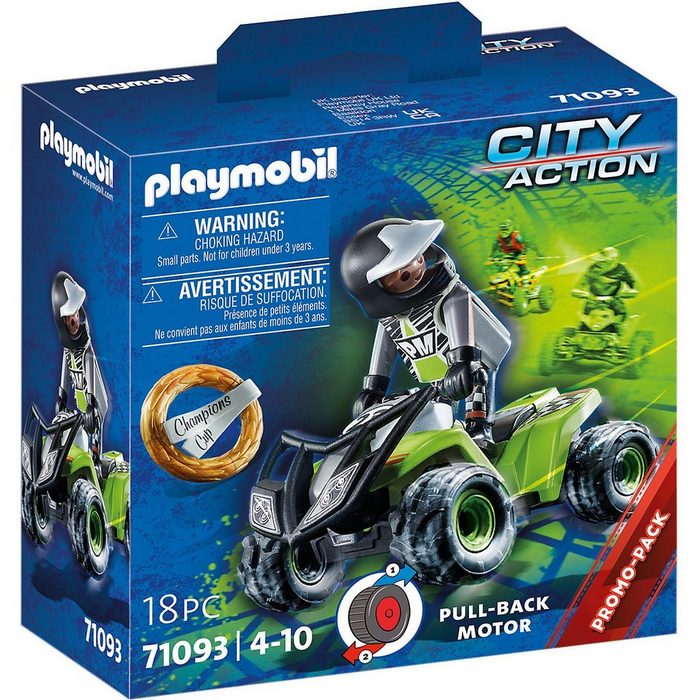 Playmobil® Spielfigur PLAYMOBIL® 71093 Racing-Speed Quad