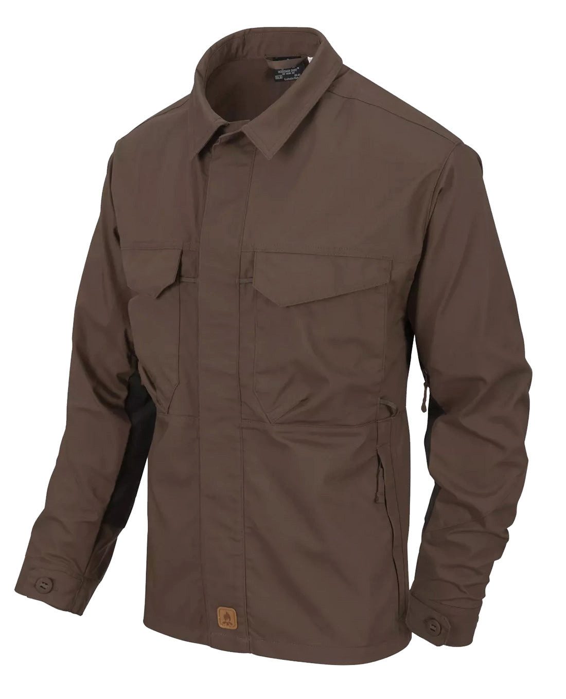 Helikon-Tex Funktionsshirt WOODSMAN Shirt® - Earth Brown / Black A