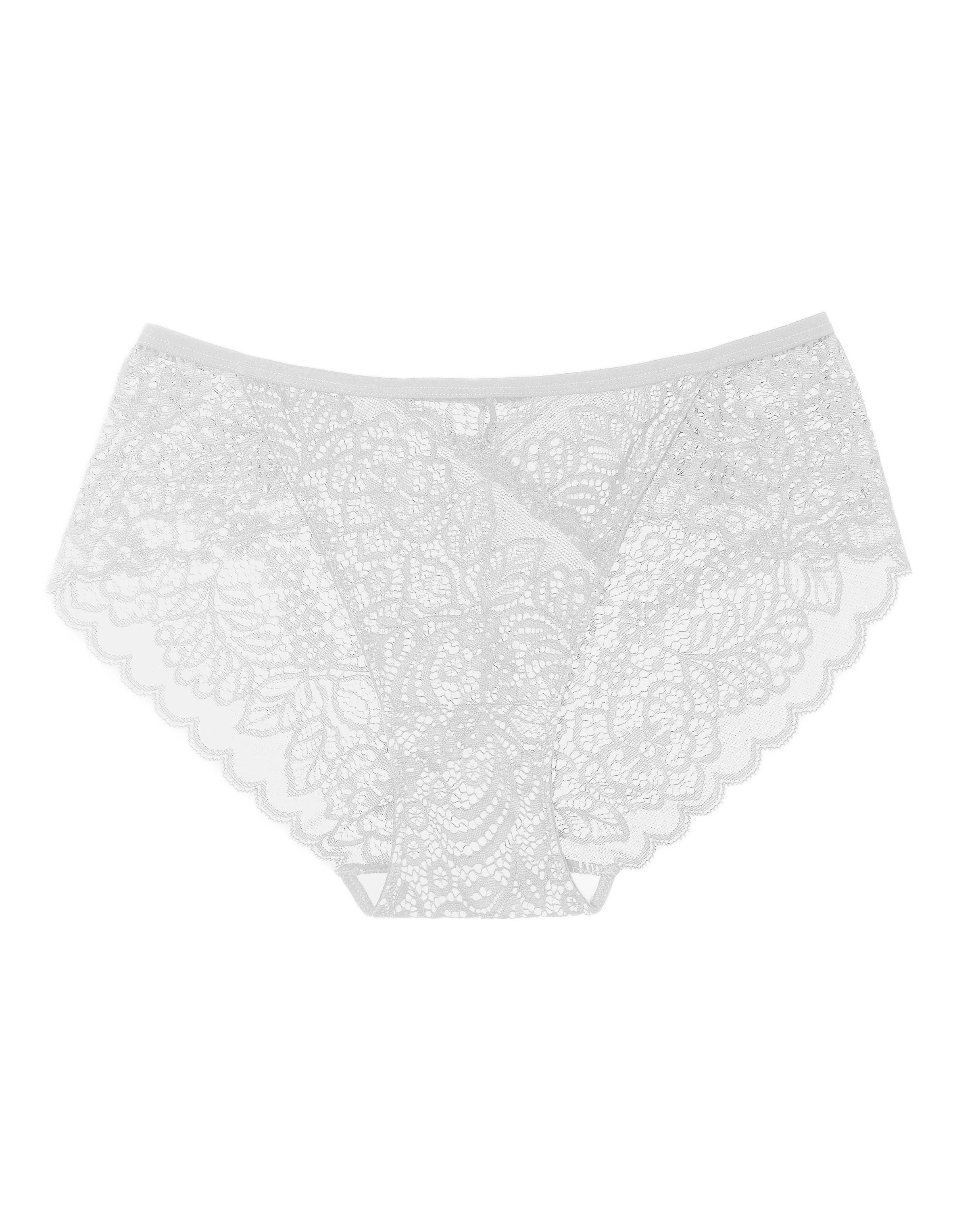 Henderson Slip Slip Hint, florale Spitze, normale Leibhöhe