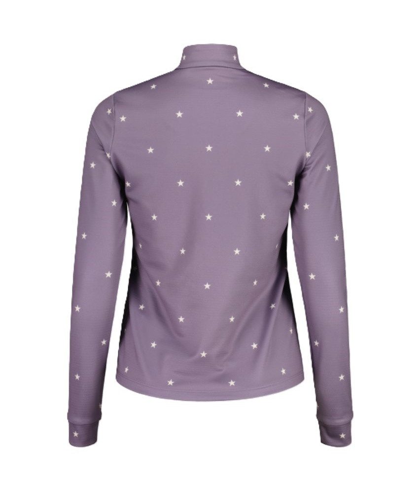 Maloja Langarmshirt SawangM Adventure Midlayer Shirt (warm, 4-Wege-Stretch) violett Damen
