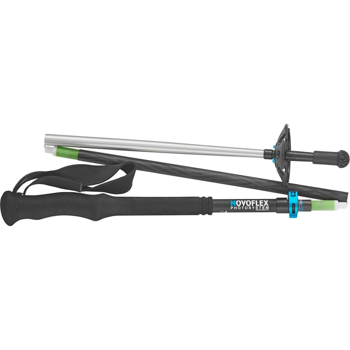 Novoflex QuadroLeg Falt- Wanderstock Version III Carbon Kamerastativ