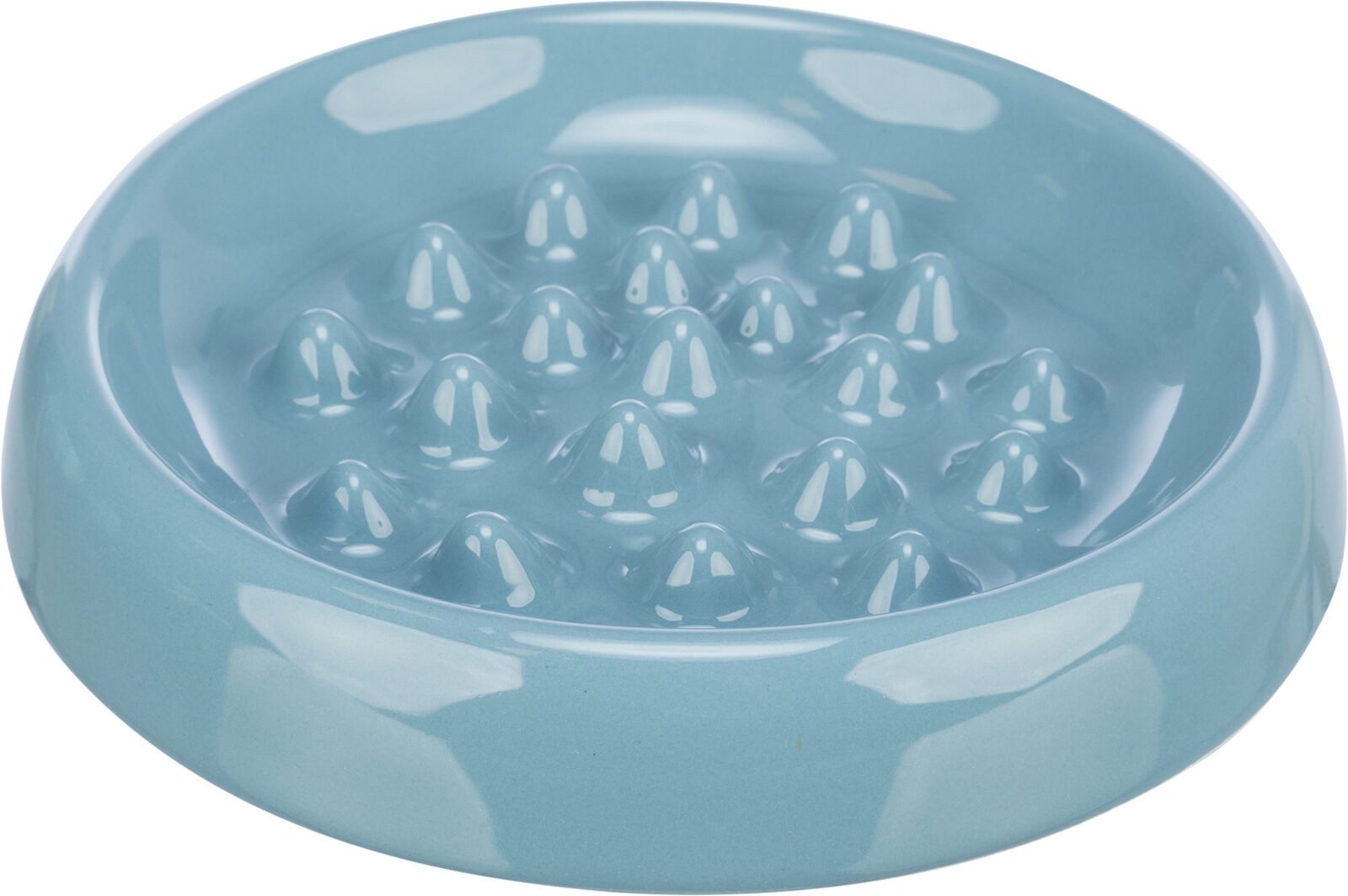 TRIXIE Antischlingnapf Slow Feeding Keramiknapf - diverse - 0,25 l/ø 18 cm