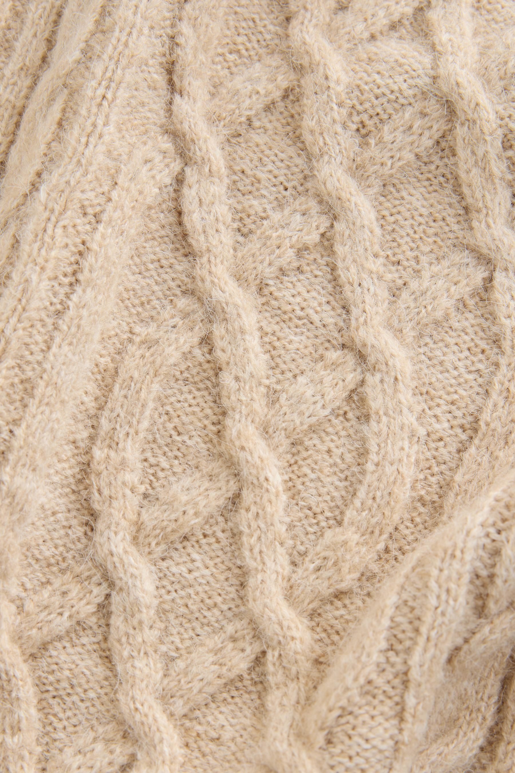 Next Pullunder Pullunder-Cover-up mit Zopfmuster (1-tlg)