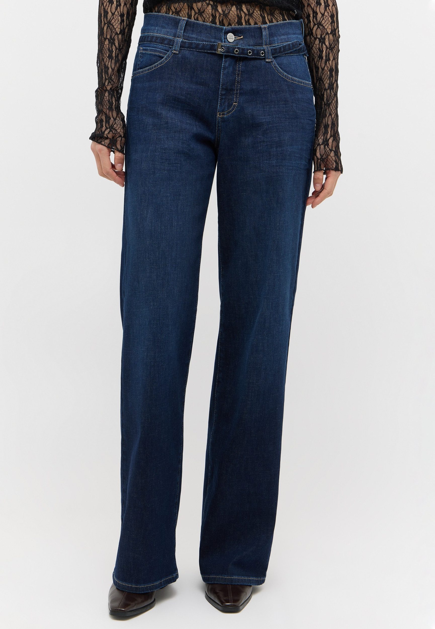 ANGELS Weite Jeans LIZ CITY - Relaxed Fit Jeans - Wide Leg Hose - Damen Jeans