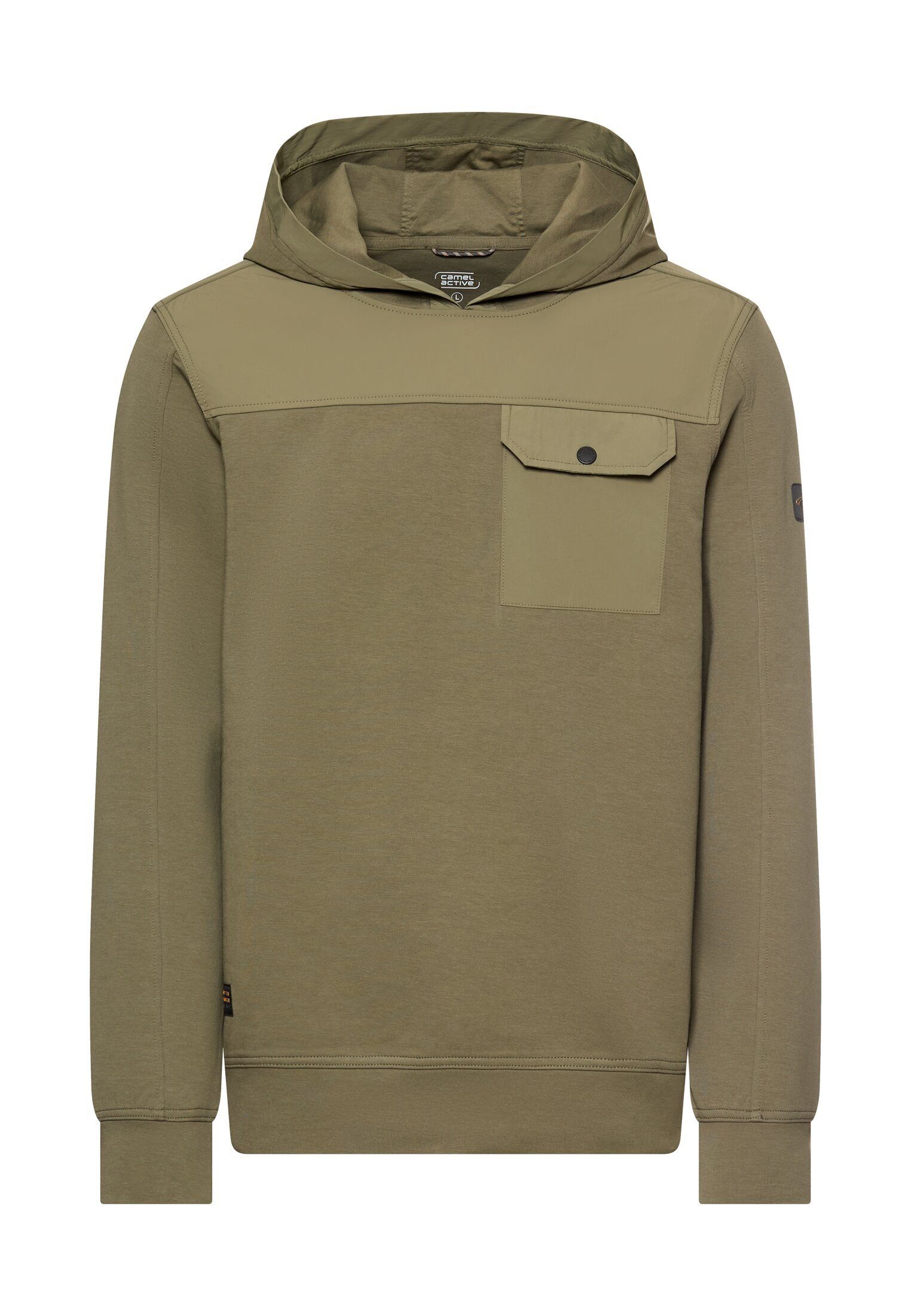 Hoodie mit Kapuze Langarm