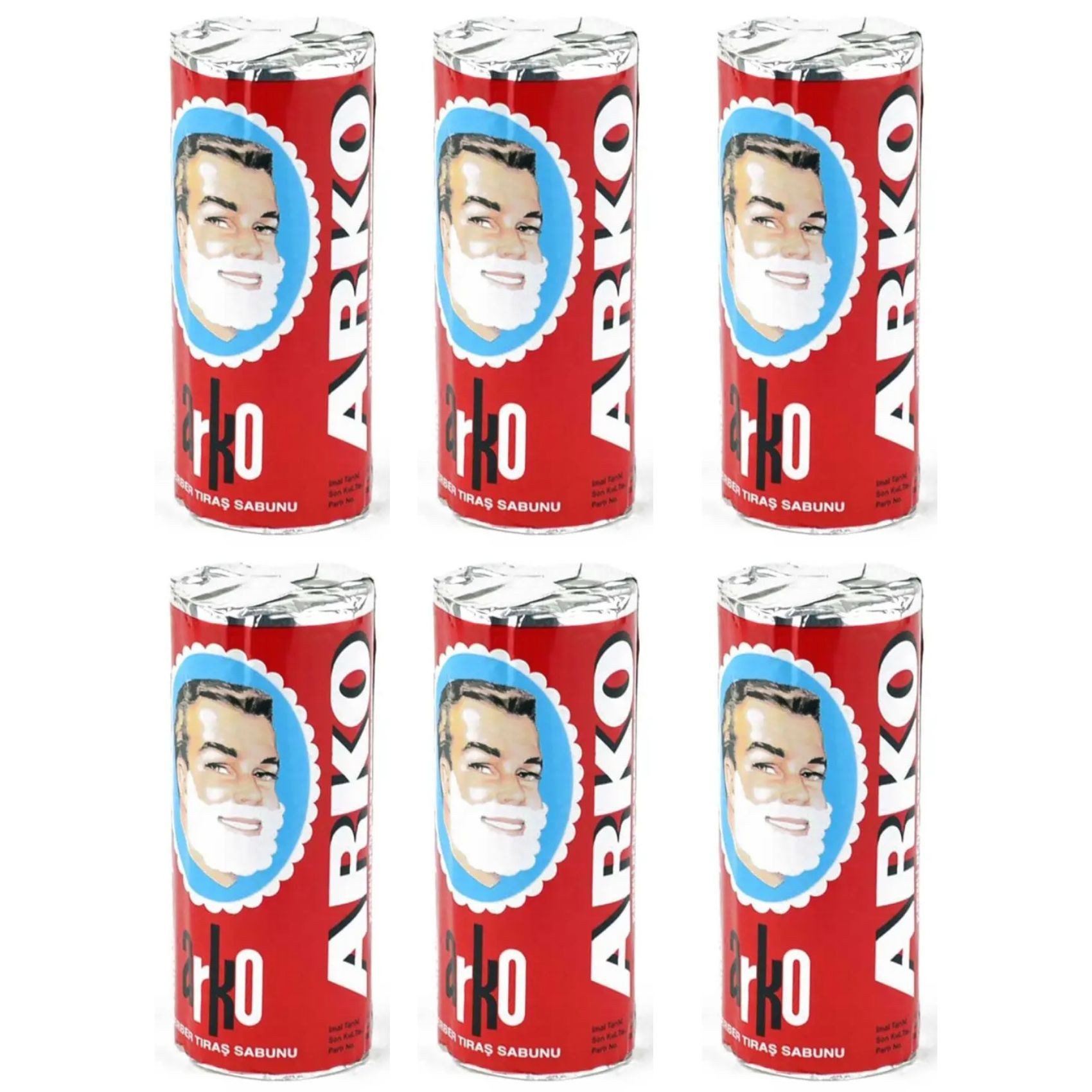 ARKO Rasierseife Arko Rasierseife - Das Original 6 x 75g