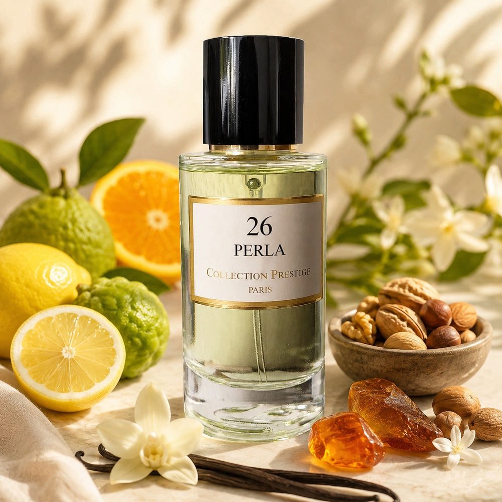 Collection Prestige Duft-Set PERLA 26 Eau de Parfum 50ml + Parfümzerstäuber (leer) Set