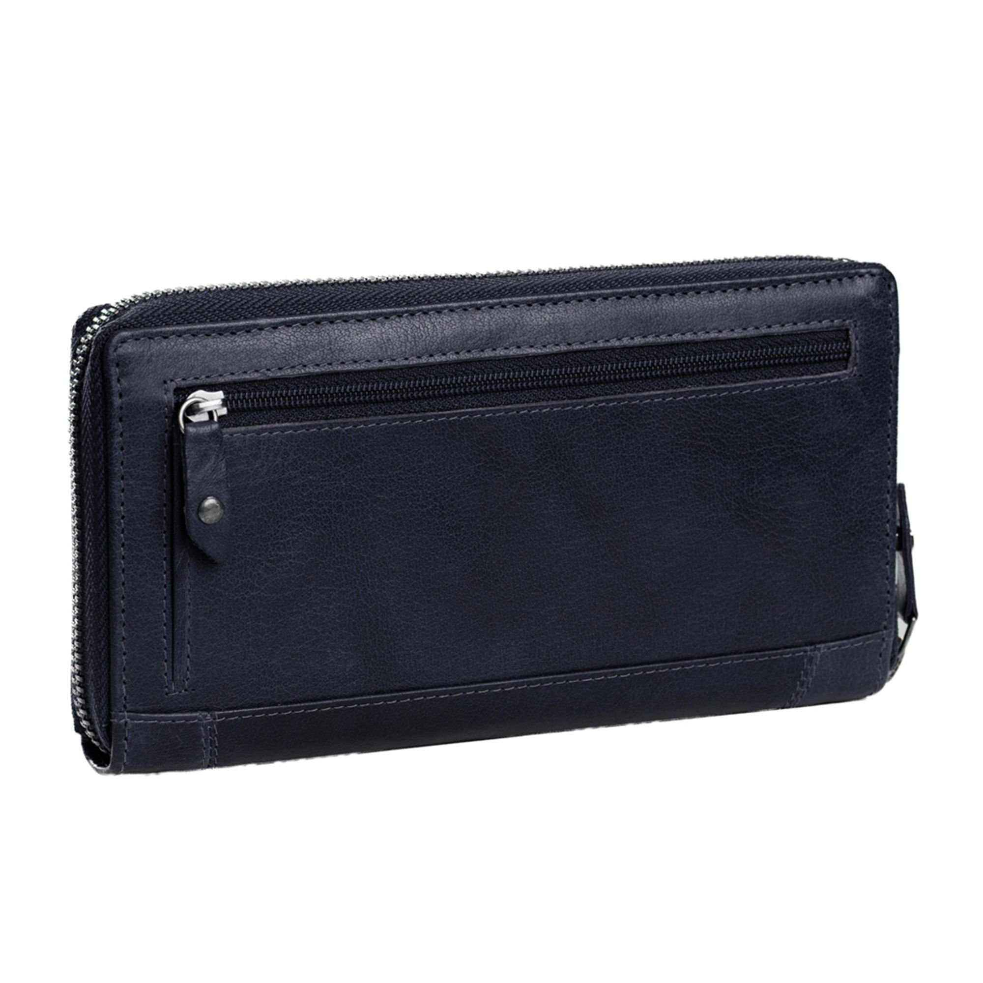 Geldbörse Buff, Chesterfield Antique Leder Brand navy The