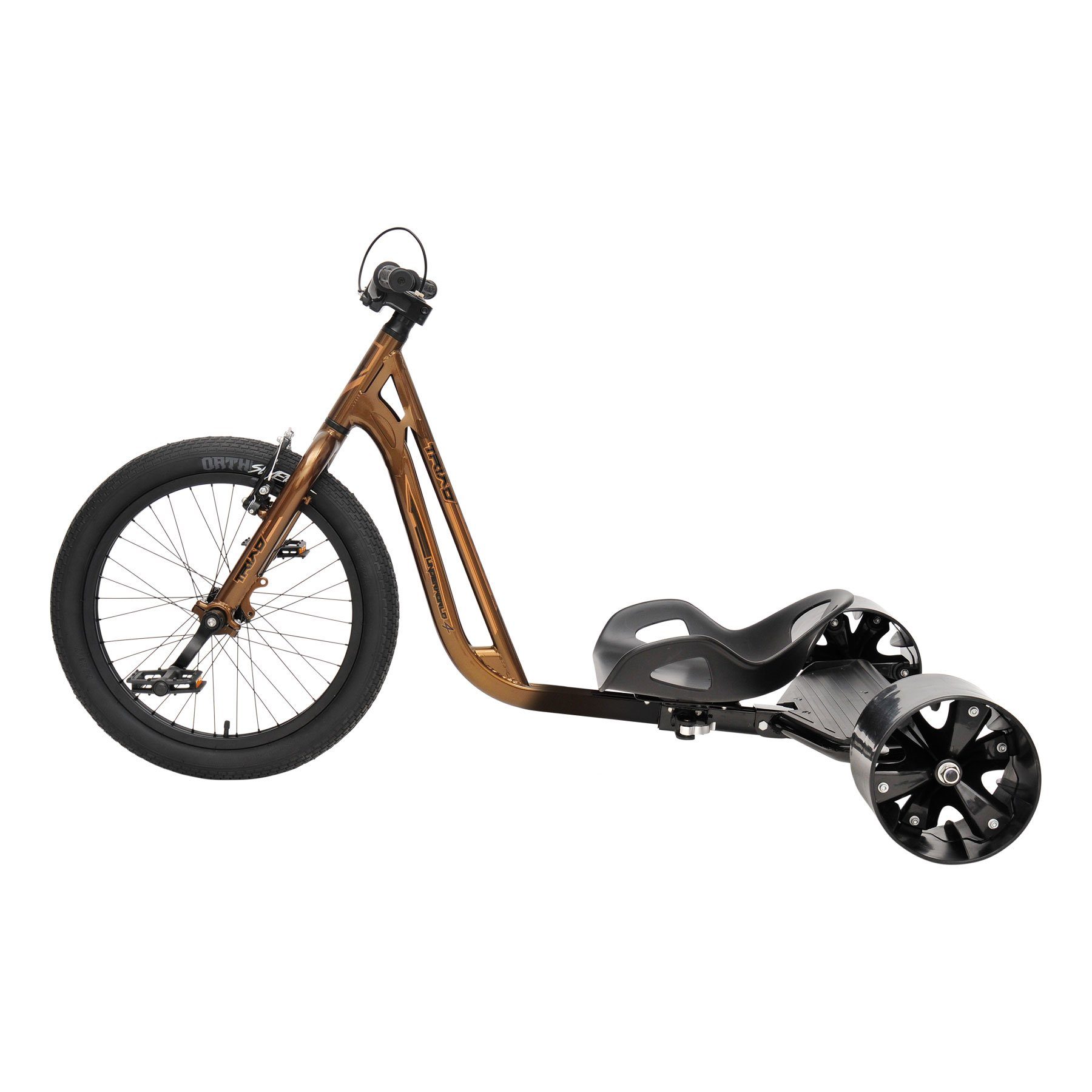 Körpergröße Copper/Black, Jahren Triad für Fun auch Underworld ab Fahrzeug Kinder geeignet 13 oder Erwachsenendreirad Drift 4 140 cm Trike