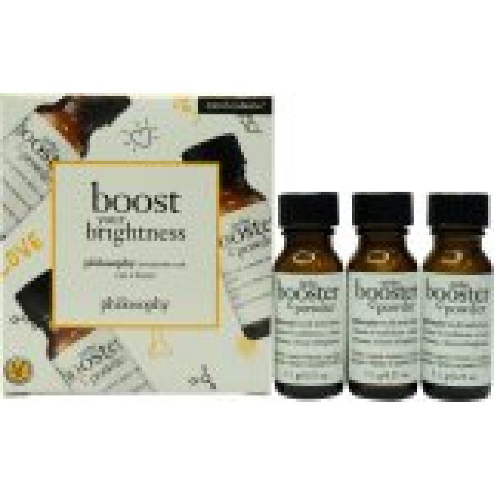 philosophy Körperpflegemittel Boost Your Brightness Trio Set 3x 7.1g Turbo Booster C
