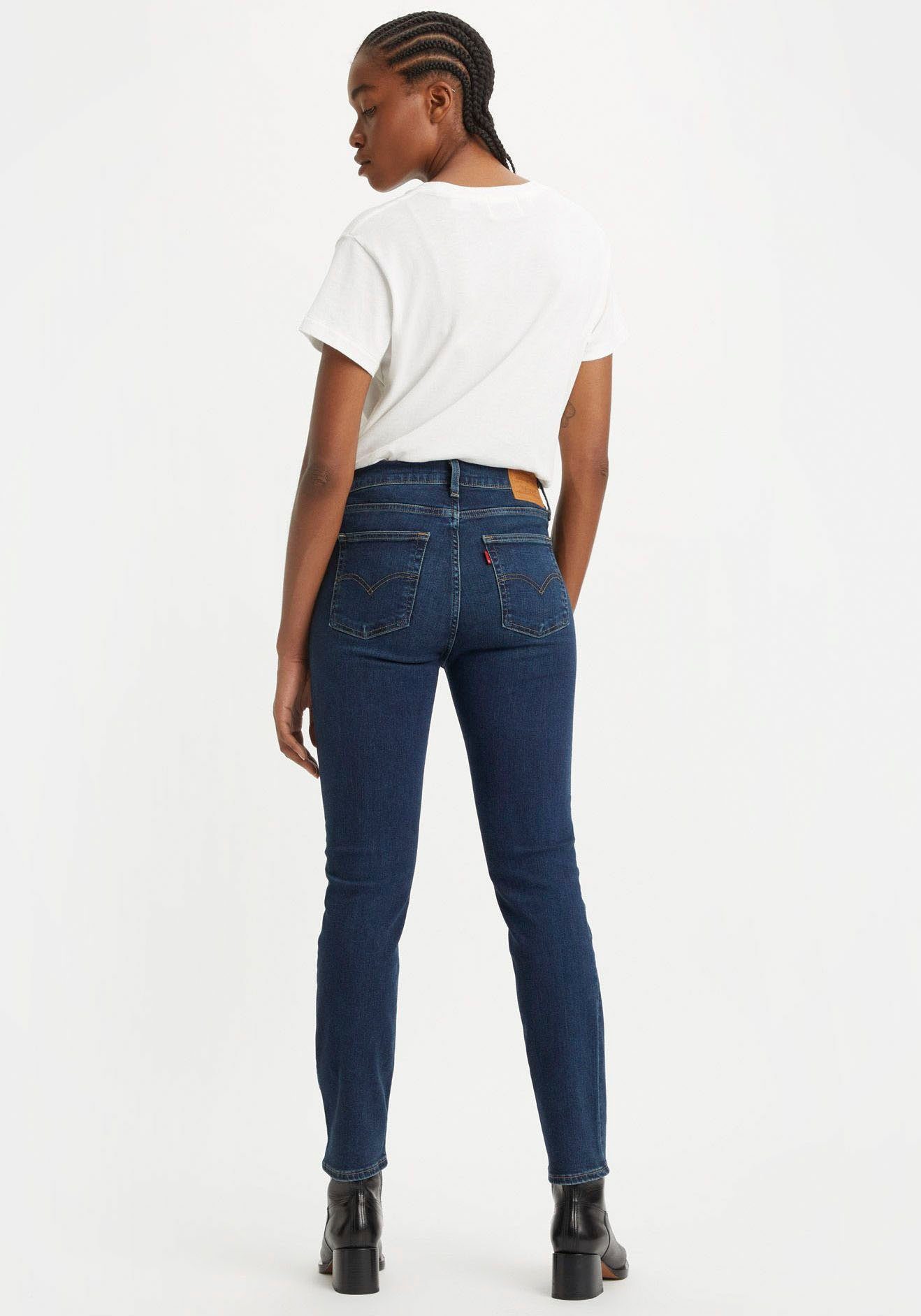 724 indigo Rise High rinsed Levi's® Straight Straight-Jeans