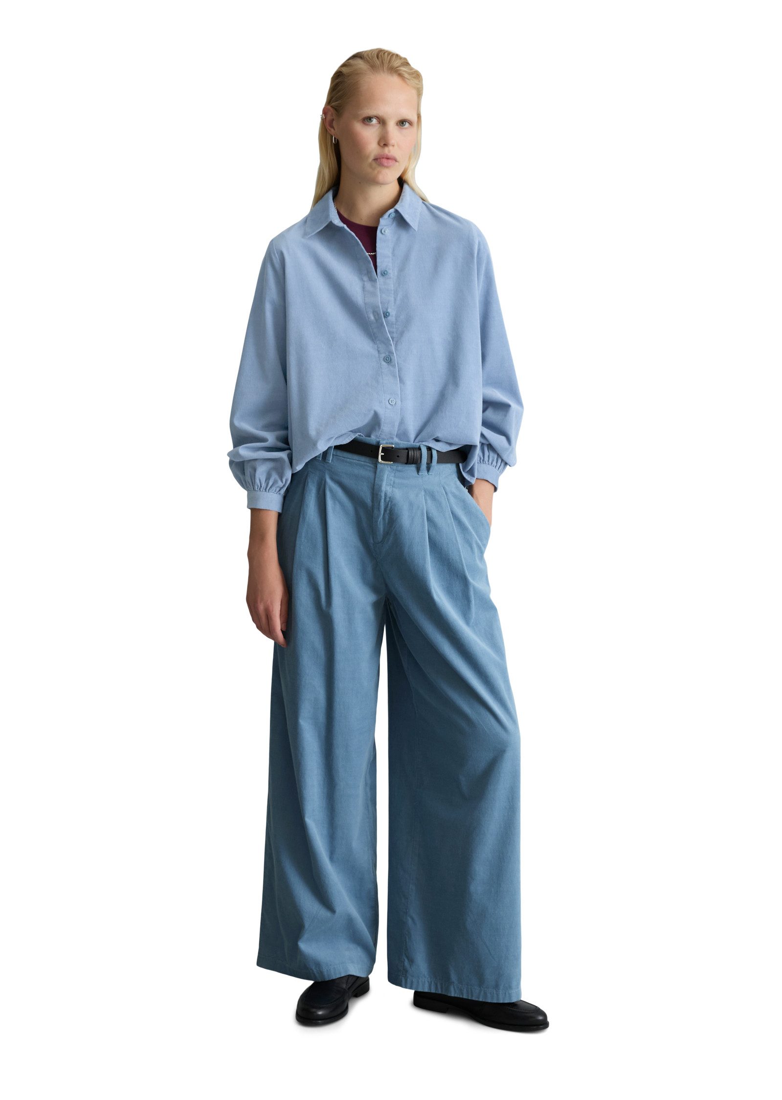 Marc O'Polo DENIM Langarmbluse aus Organic Cotton – Bild 5 von 5