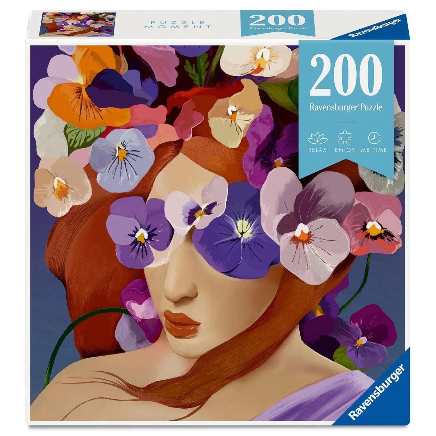Ravensburger Puzzle Erwachsenenpuzzle 200 Teile - Violett, 200 Puzzleteile