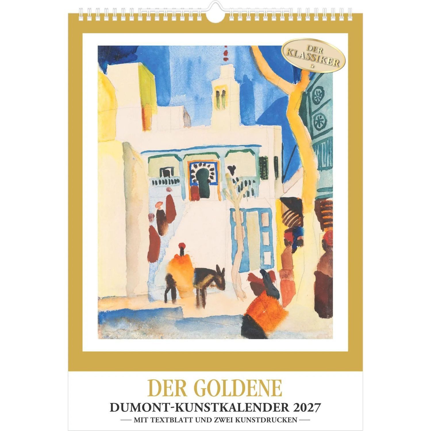 NEUMANN Wandkalender Der Goldene DUMONT-Kunstkalender 2027