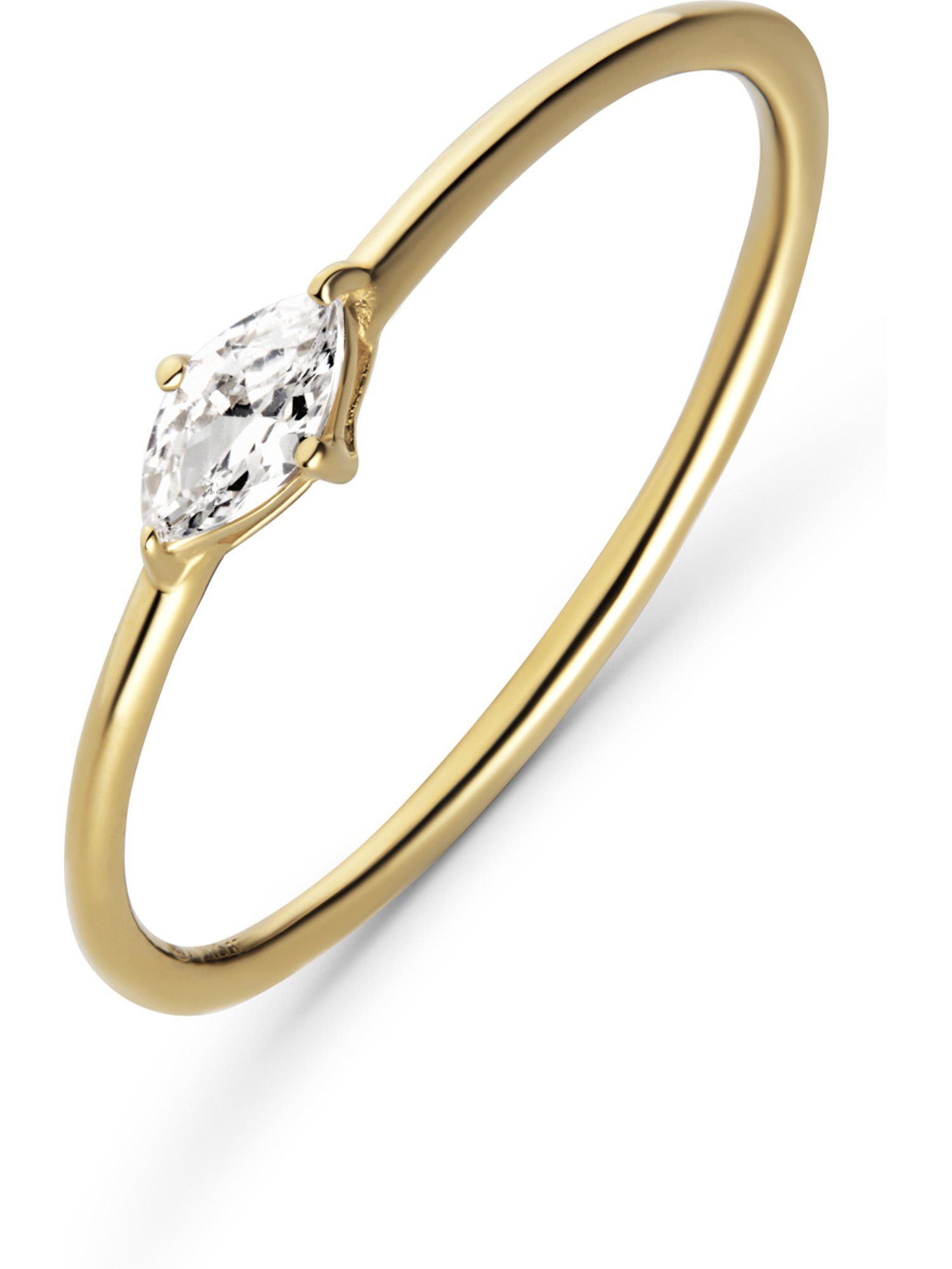 FAVS Fingerring FAVS Damen-Damenring 375er Gelbgold günstig online kaufen