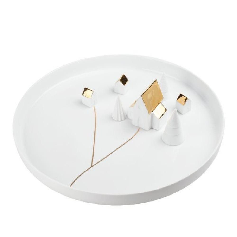 Räder Geschirr Design Schale Porzellangeschichten Dörfchen (40,5cm) günstig online kaufen