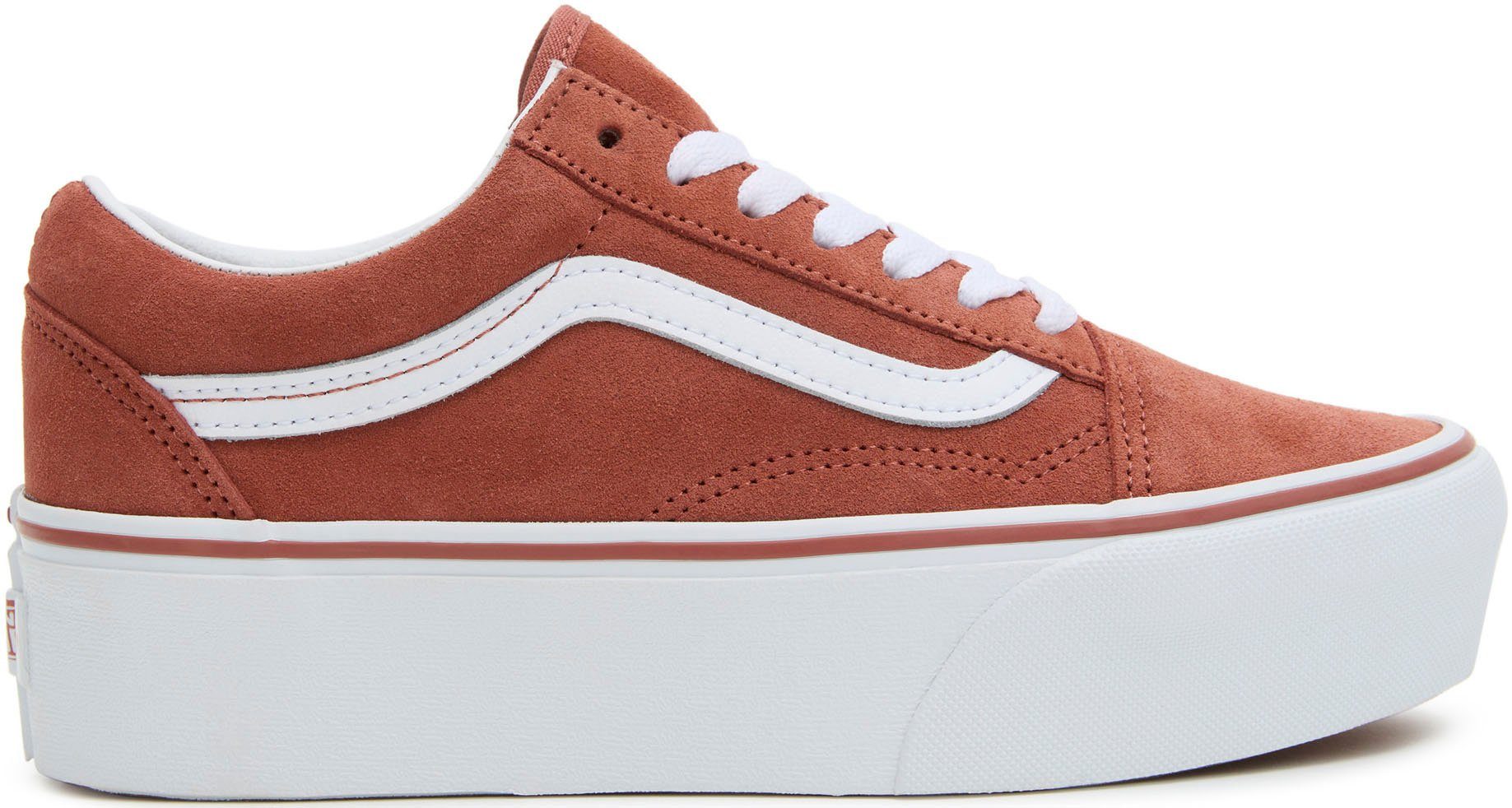 Vans Old Skool Stackform Sneaker mit klassischer Logo-Flag