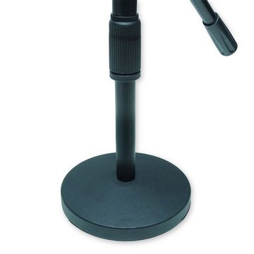 keepdrum Mikrofonständer M210 Mikrofonstativ mit XLR-Kabel