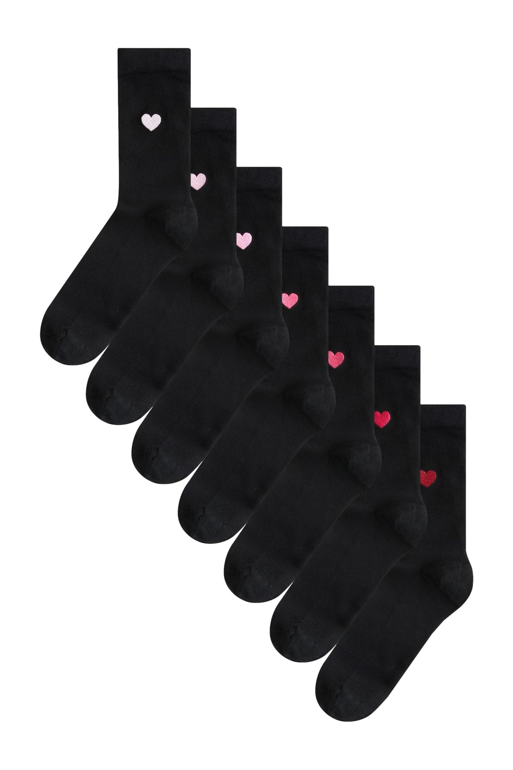 Next Kurzsocken Söckchen mit gesticktem Motiv, 7er-Pack (1-Paar)