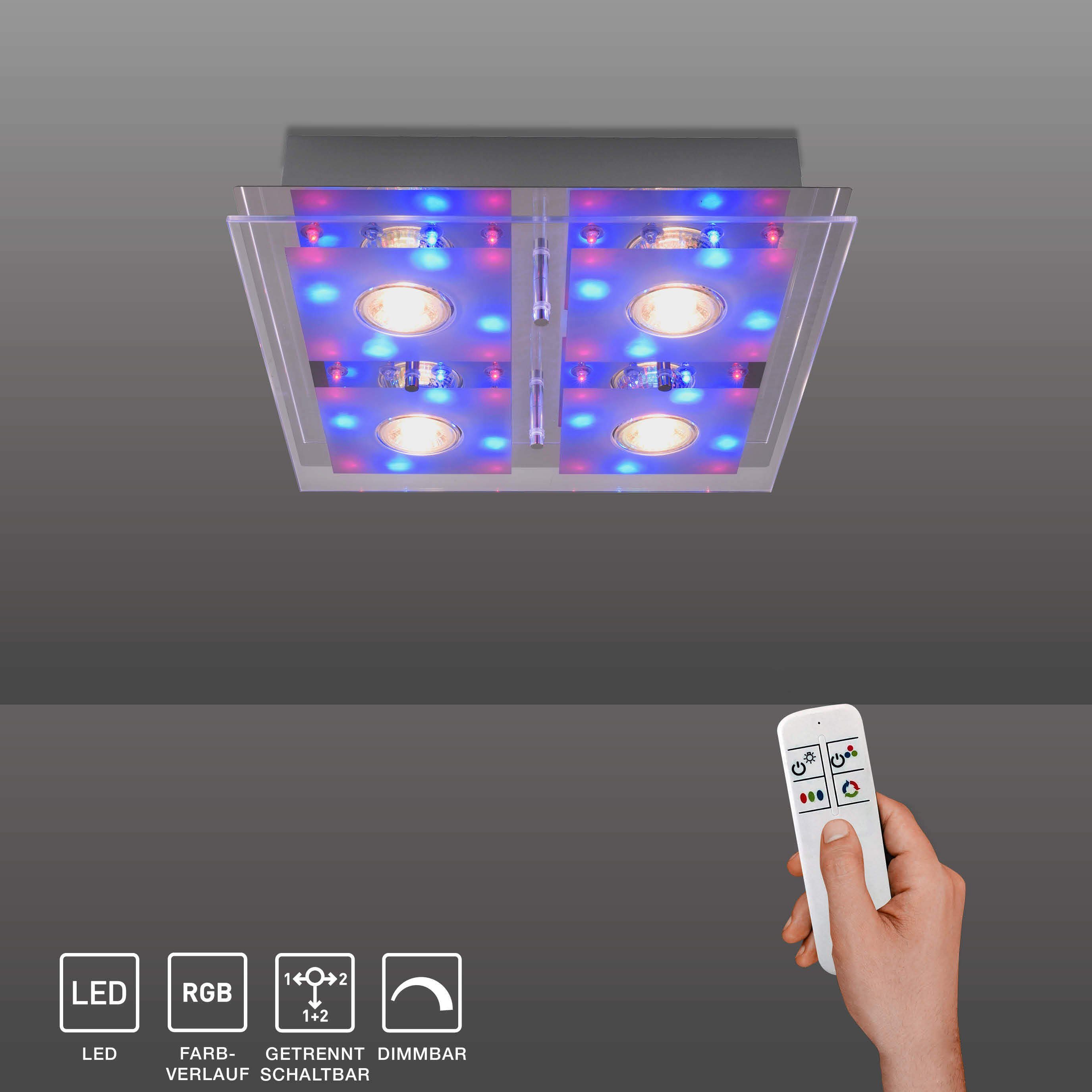 SellTec LED Deckenleuchte LED Deckenlampe STEFAN günstig online kaufen