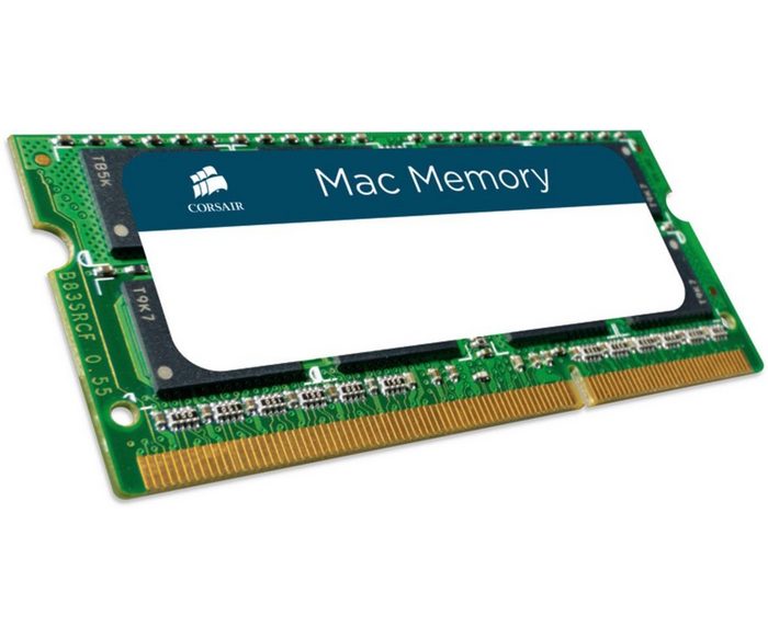Corsair Mac Memory — 4GB Dual Channel DDR3 SODIMM Laptop-Arbeitsspeicher