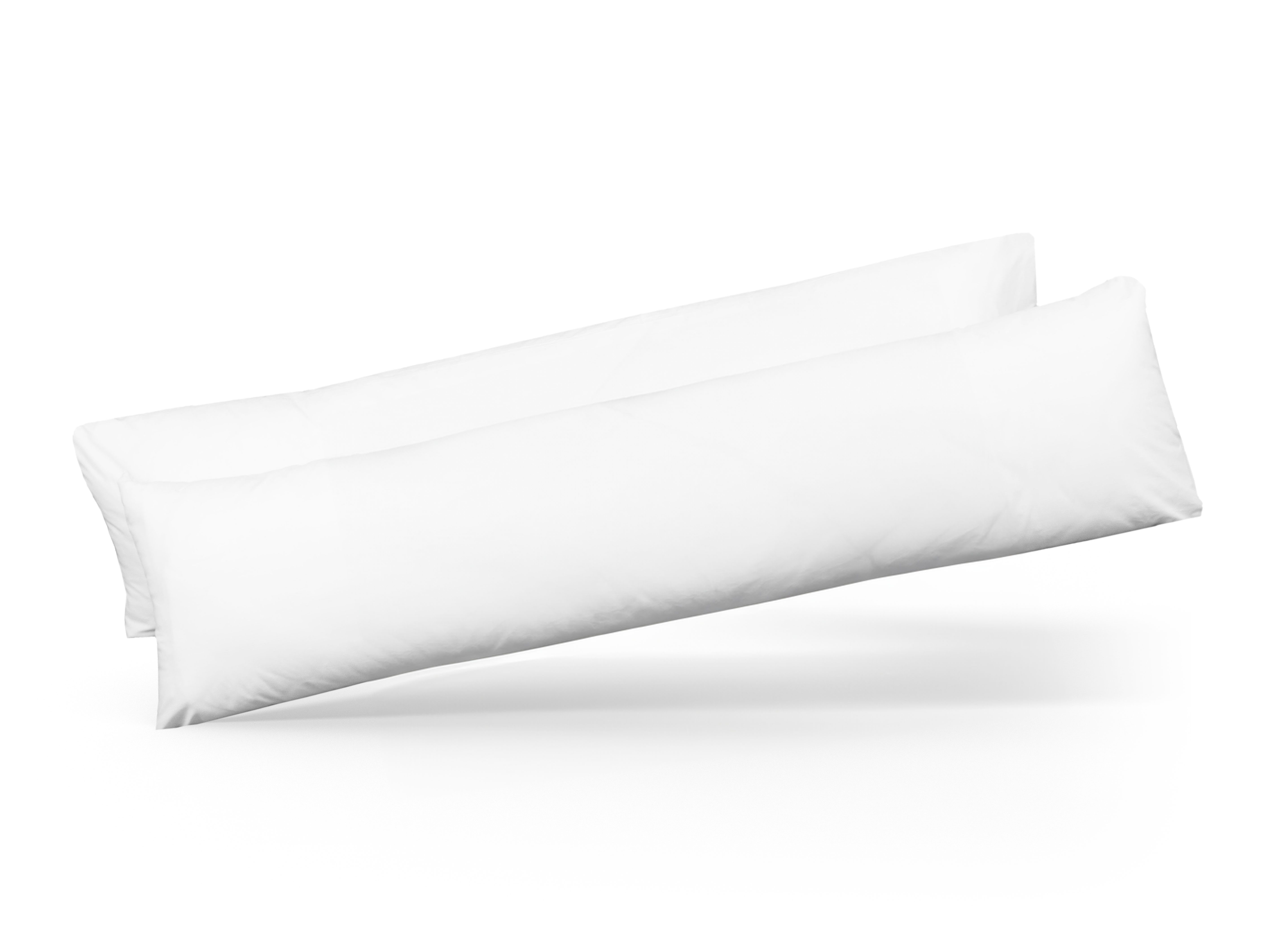 ZOLLNER Seitenschläferkissenbezug, (2 Stück), 40 x 145 cm, 50% Polyester, 5 günstig online kaufen