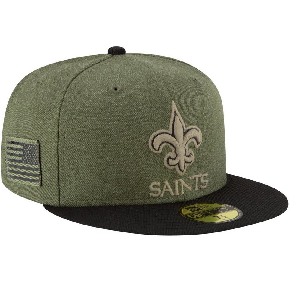 New Era Fitted Cap 59Fifty Salute to Service New Orleans Saints