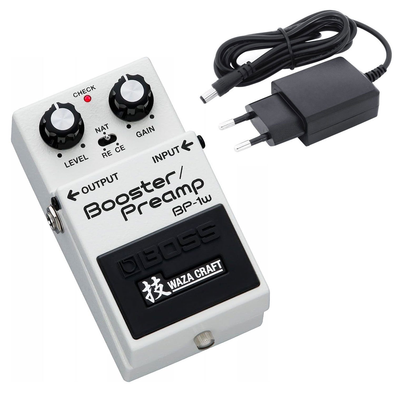 E-Gitarre Boss BP-1W Booster Preamp Waza Edition mit Netzteil