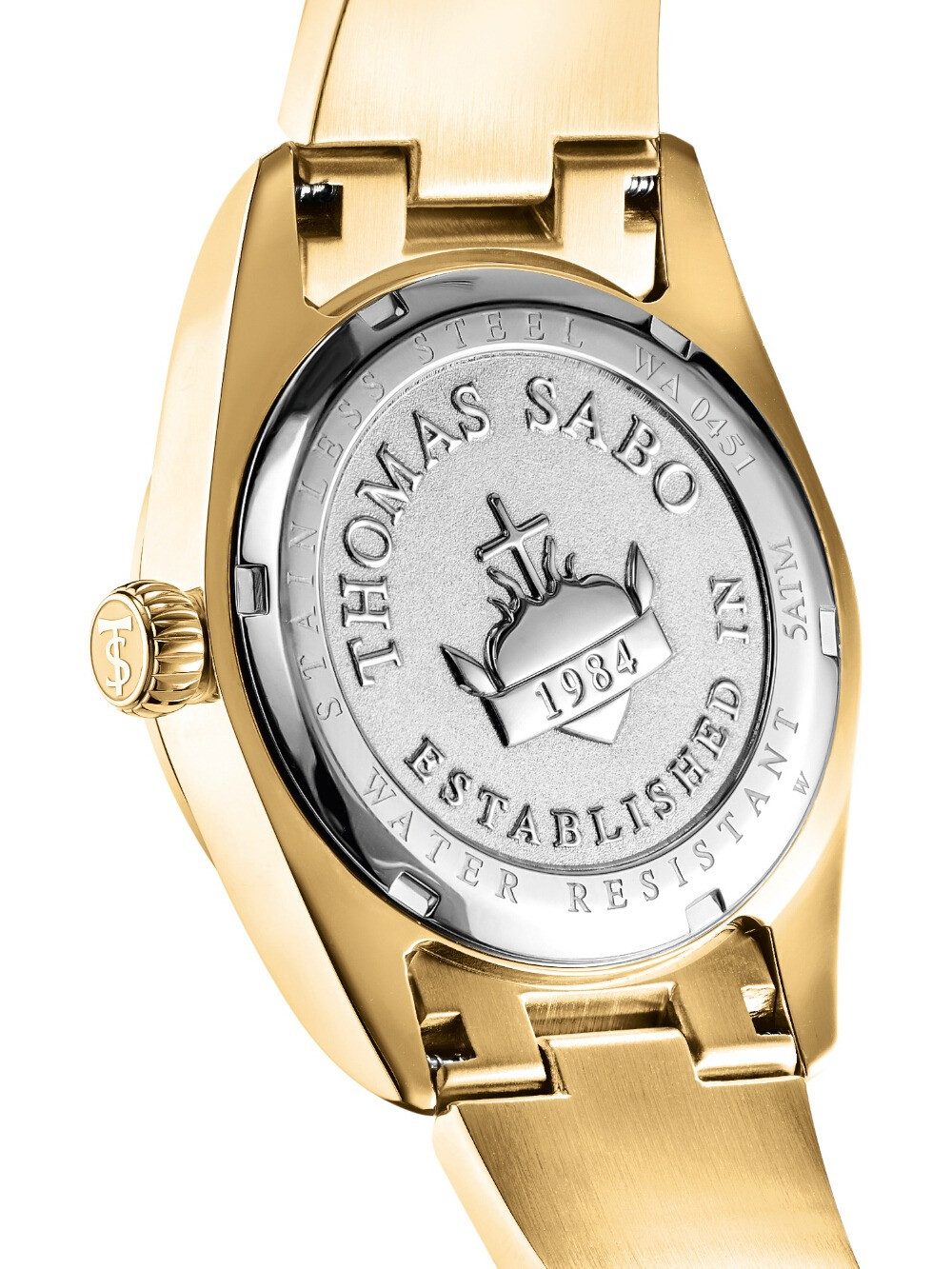 THOMAS SABO Automatikuhr Thomas Sabo WA0451-291-212 Damenuhr Elyndra 36mm 5ATM Thomas Sabo WA0451-291-212 Damenuhr Elyndra 36mm 5ATM