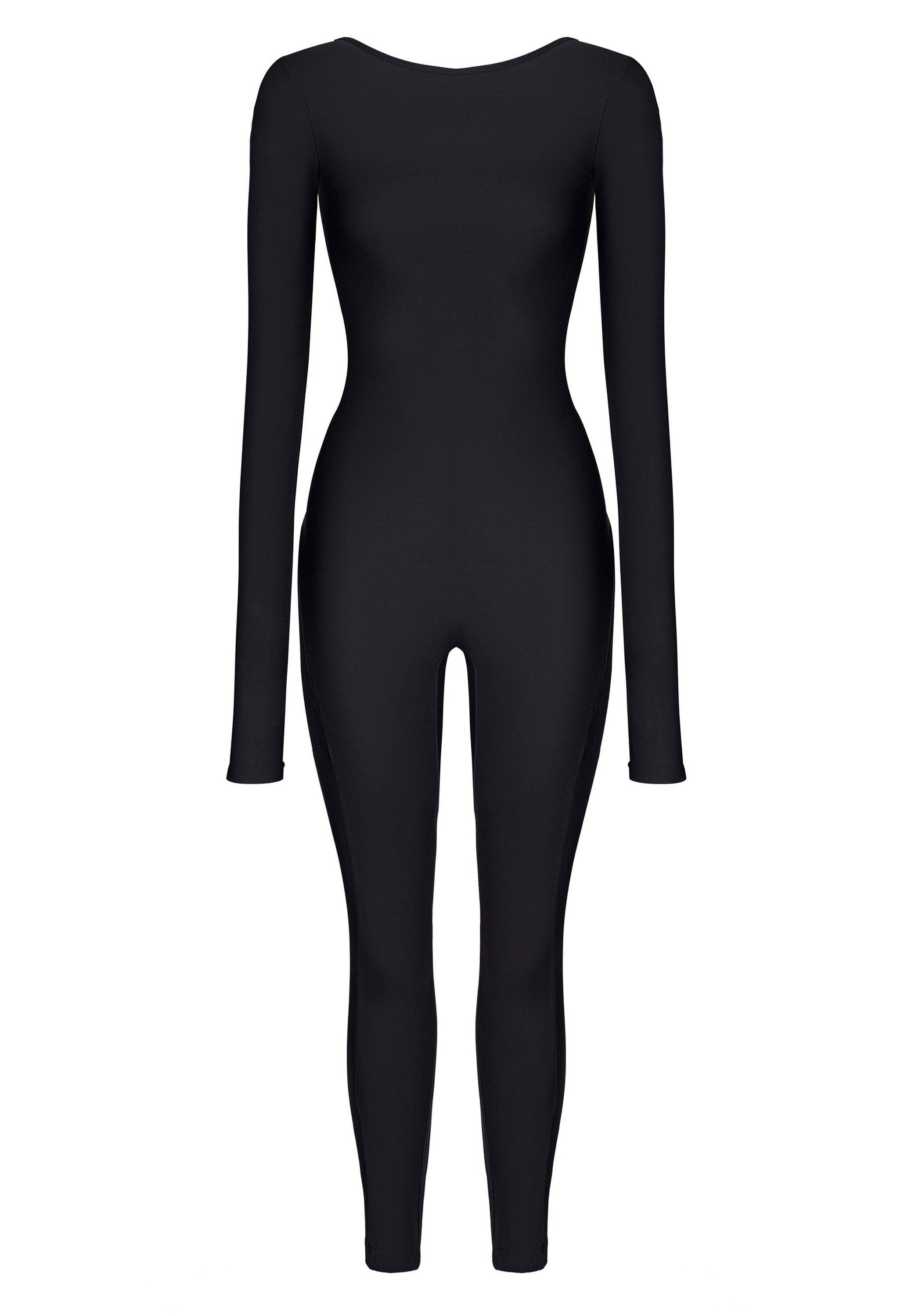 BLACK Open Jumpsuit Monoskin MILKY Termo Monosuit