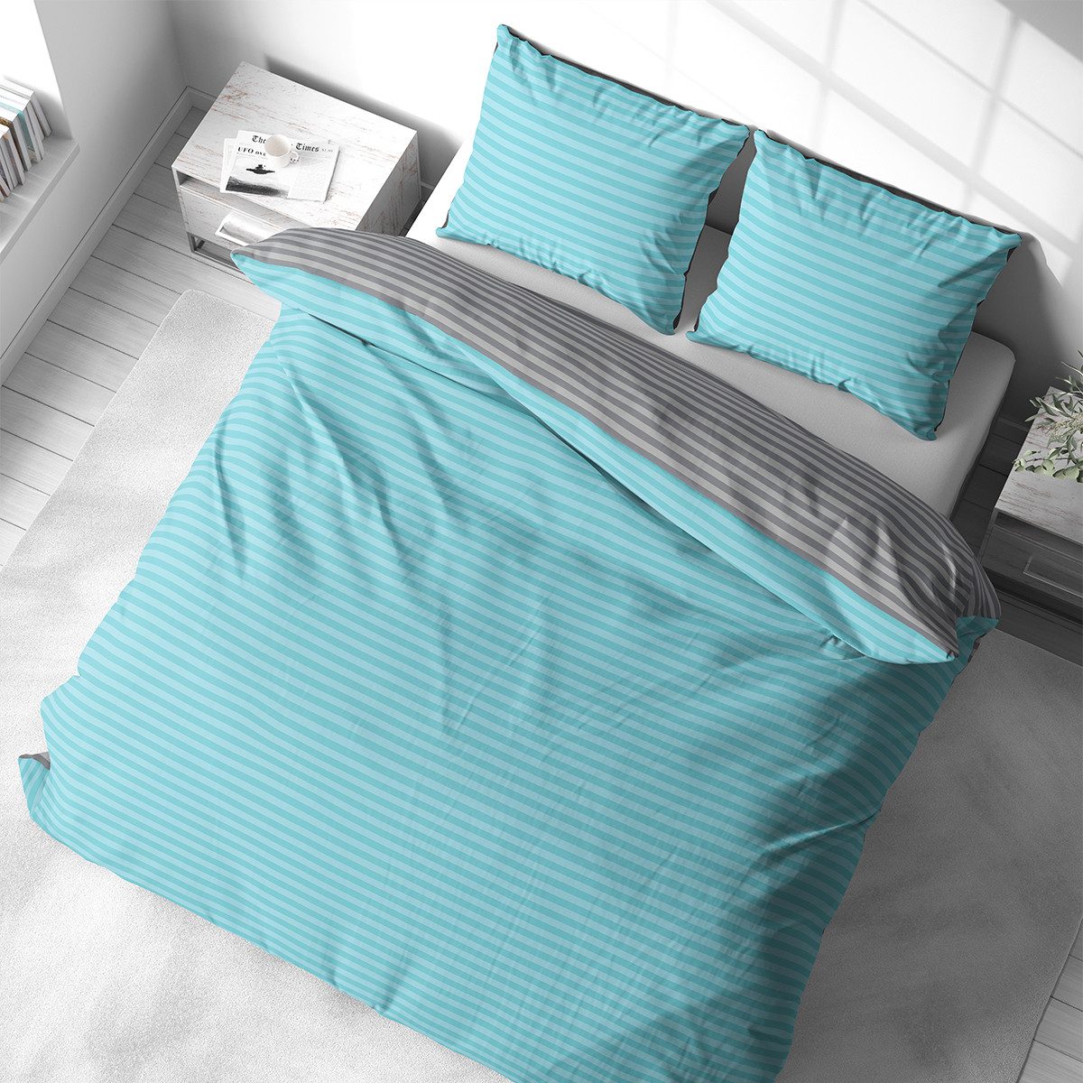 Visaggio Bettwäsche Baumwolle 135x200, 155x200, 155x220, günstig online kaufen