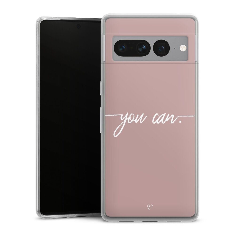 DeinDesign Handyhülle Spruch Sprüche Motivation You Can, Google Pixel 7