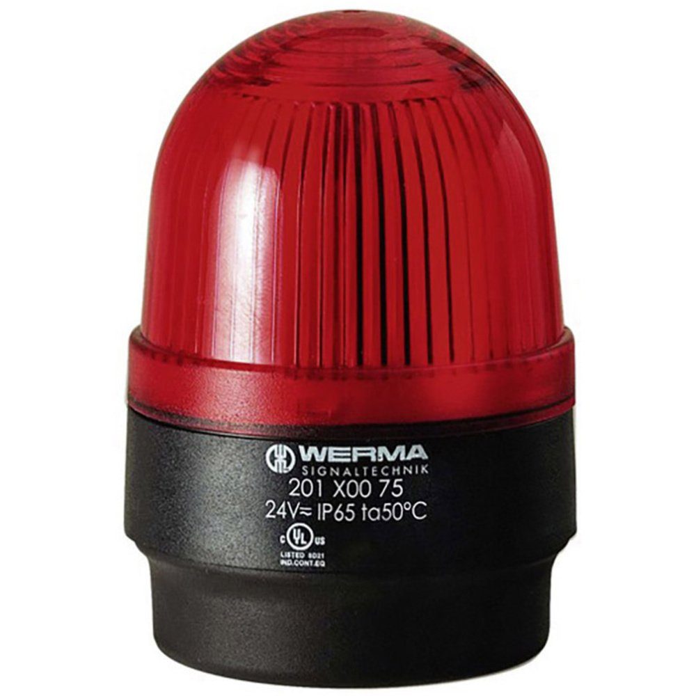 Werma Signaltechnik Lichtsensor Werma Signaltechnik Signalleuchte 202.100.68 202.100.68 Rot Blitzlic, (202.100.68)