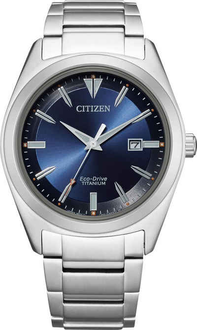 Citizen Titanuhr Super Titanium, AW1640-83L, Armbanduhr, Herrenuhr, Solar