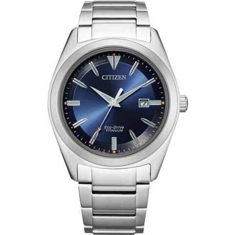 Citizen Titanuhr Super Titanium, AW1640-83L, Armbanduhr, Herrenuhr, Solar