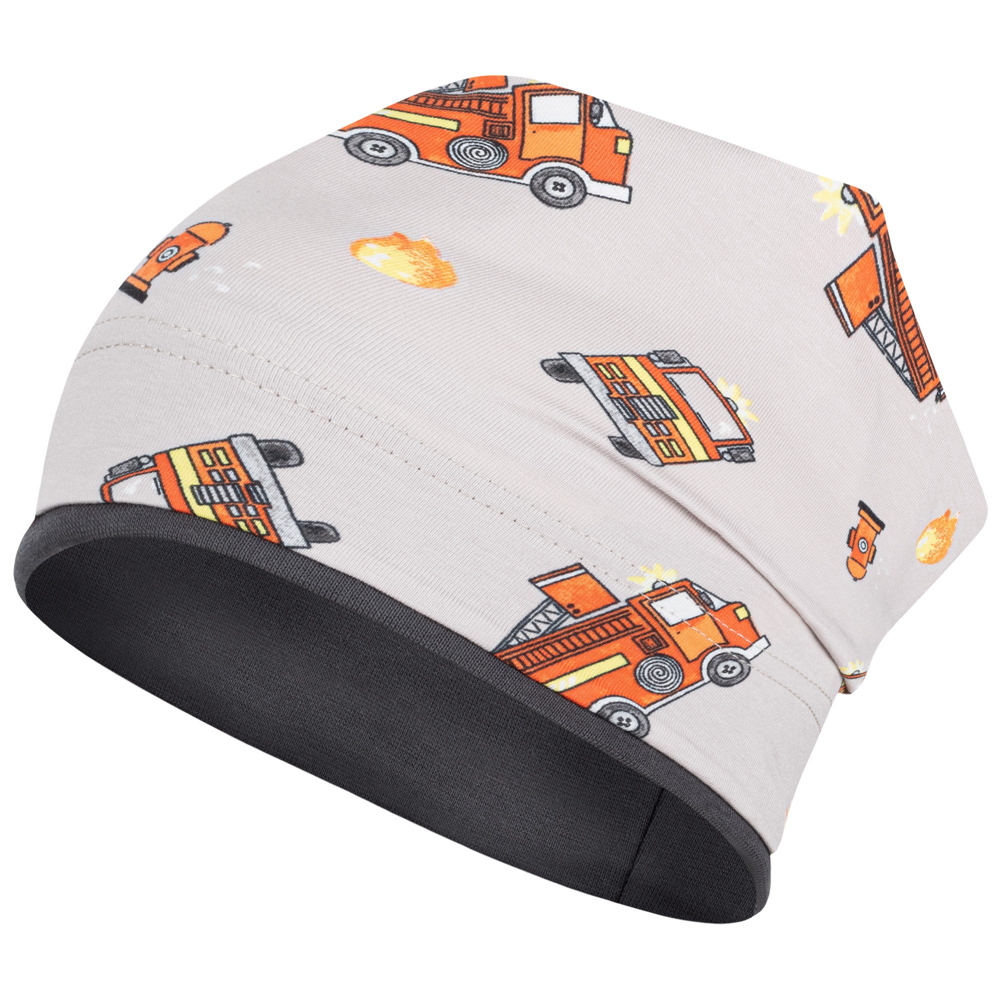 Smarilla Jerseymütze Übergangsmütze Jungenmütze Beanie Baumwolle