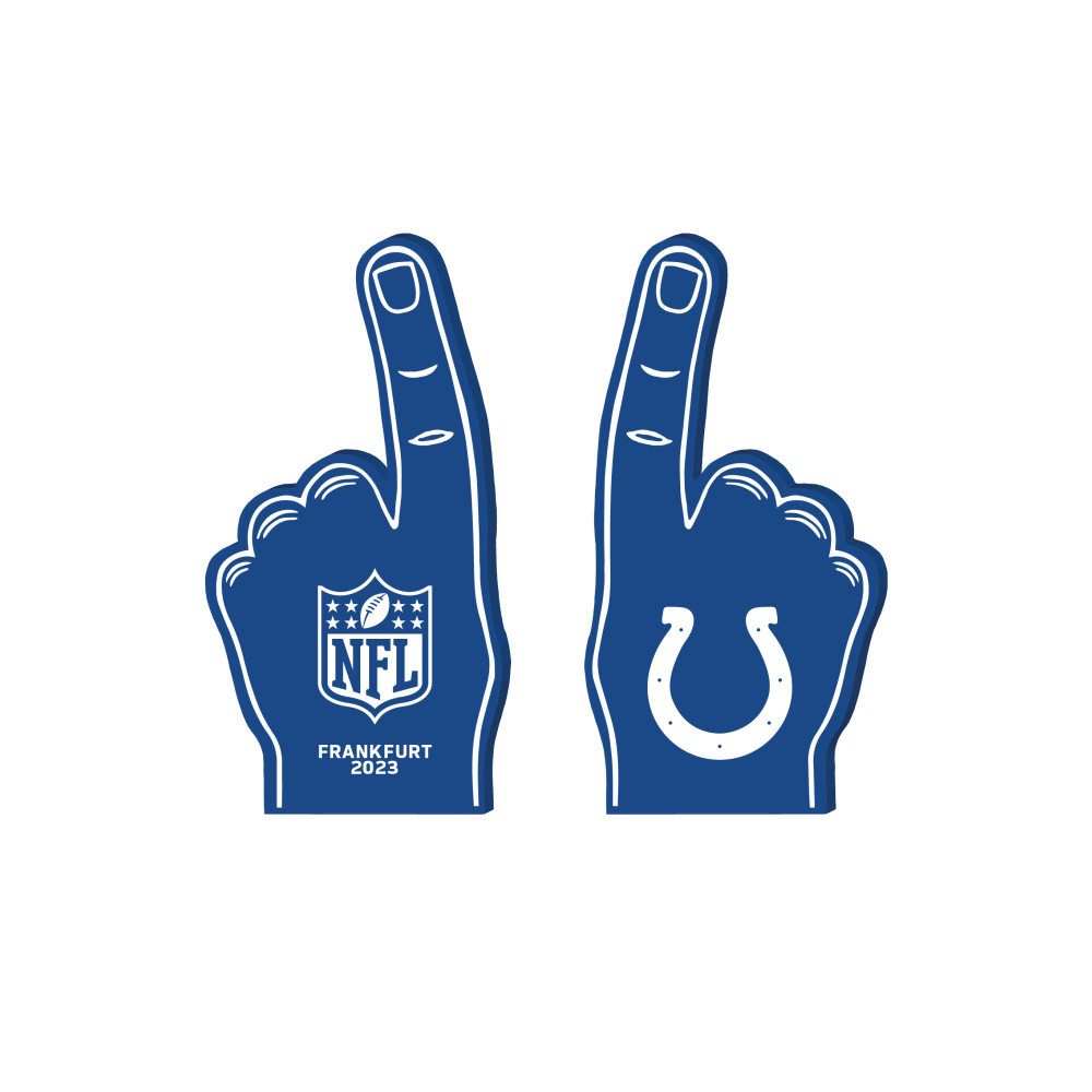 Indianapolis Colts Fahne Indianapolis Colts Team Foam Finger