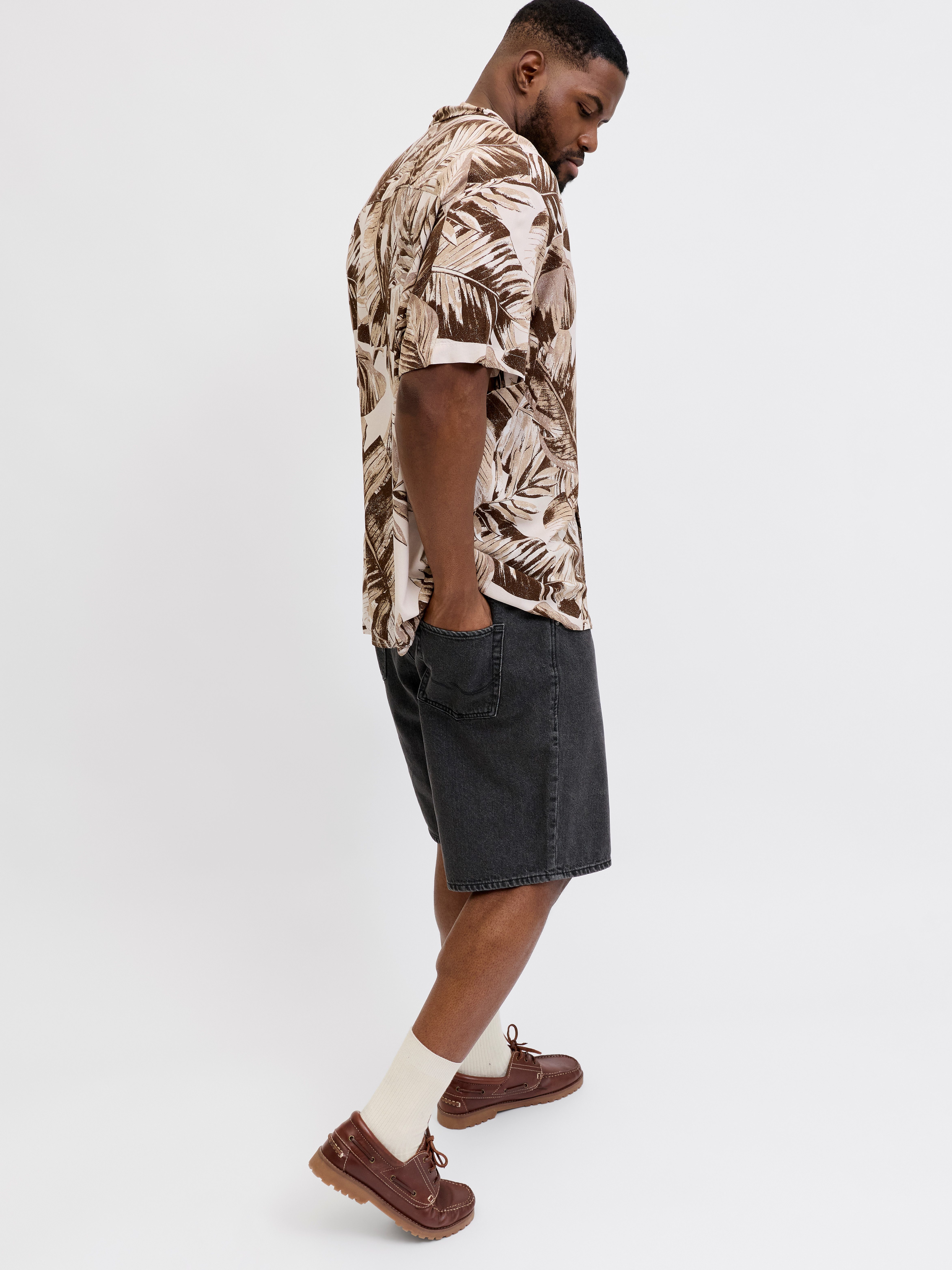 Jack & Jones PlusSize Jeansbermudas JJITONY JJORIGINAL SHORT Five-Pocket-Design, relaxed fit