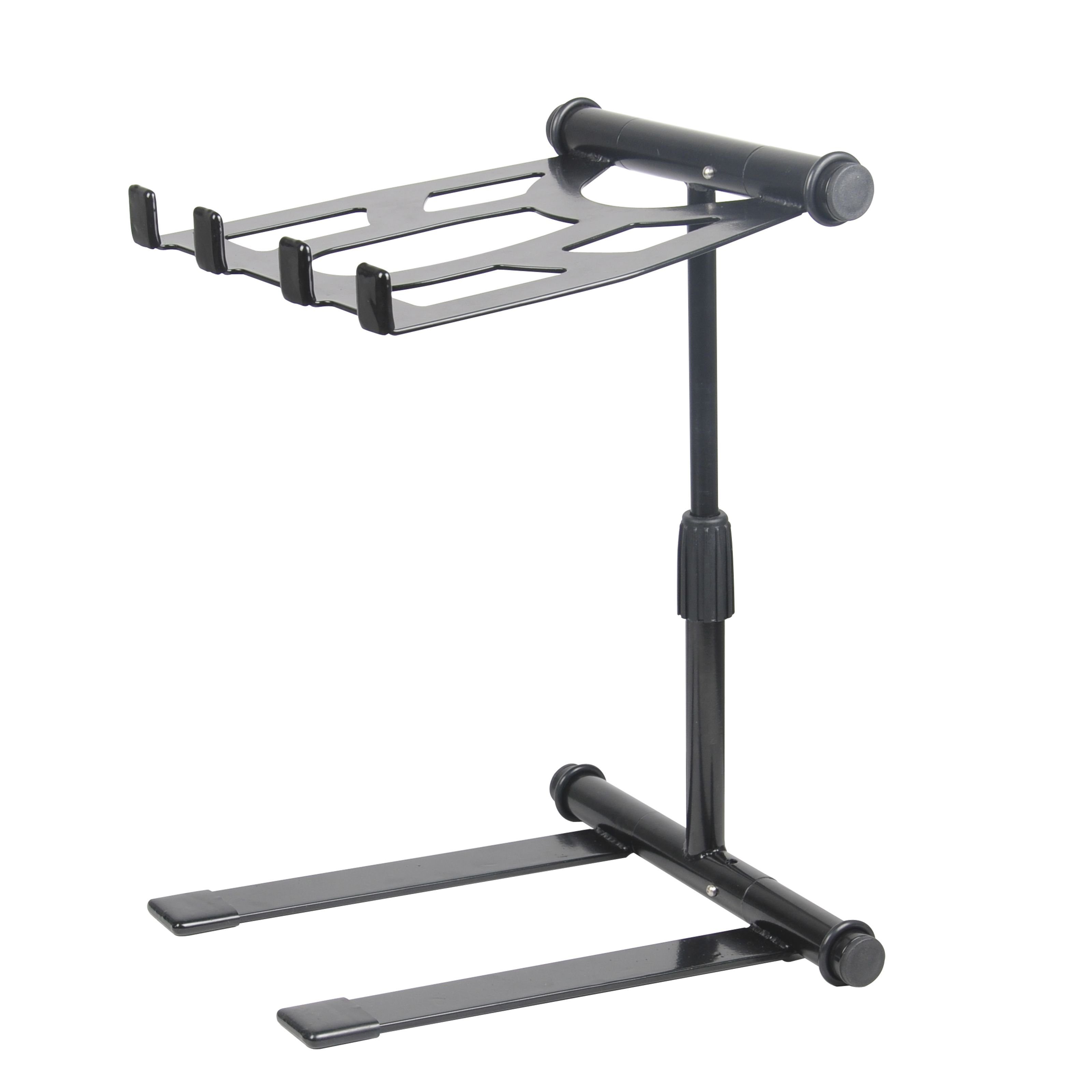 FAME Laptop-Ständer, (Audio Laptop Stand LS-6 schwarz, DJ-Möbel, Laptop Stands, Audio Laptop Stand, LS-6, schwarz)