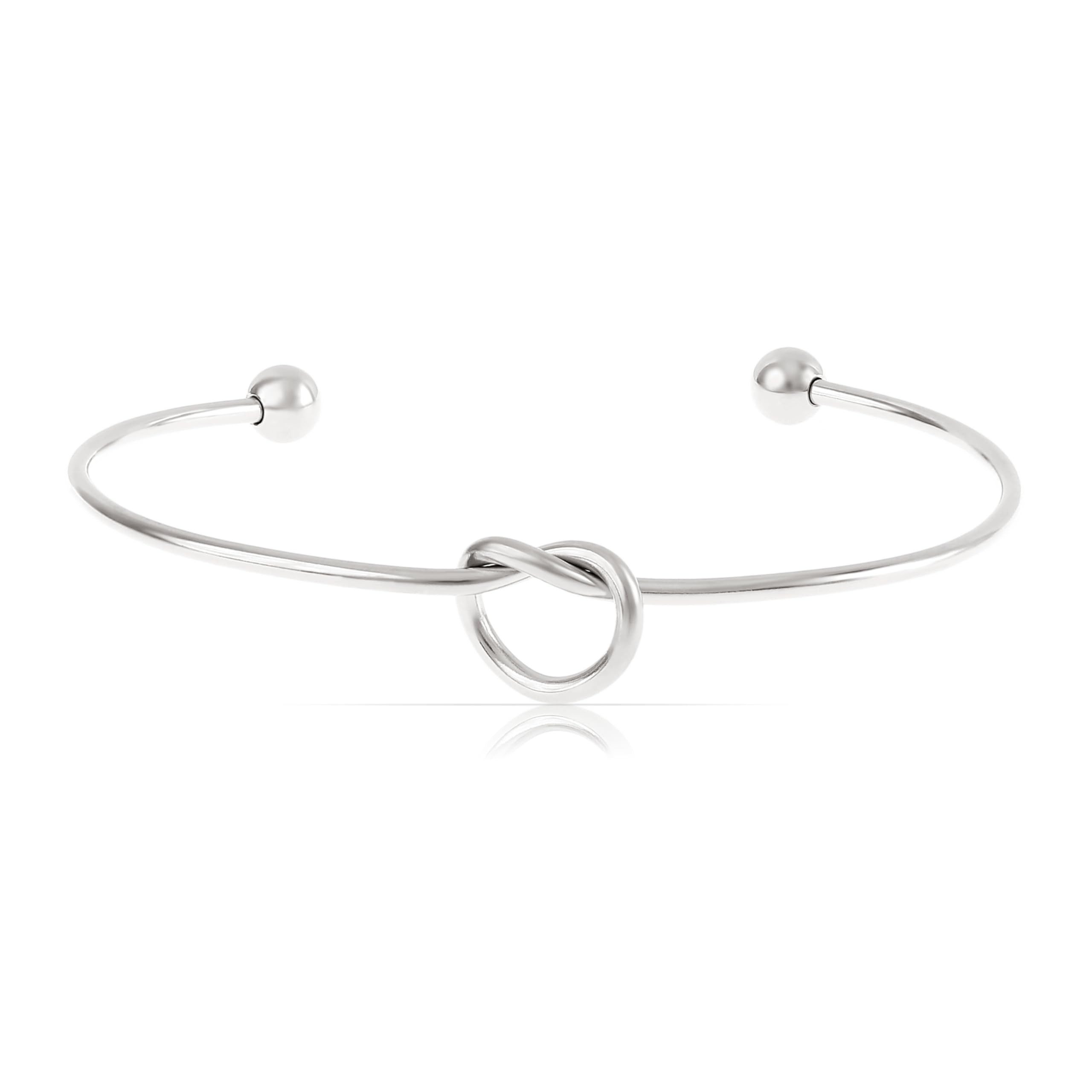 Made by Nami Armreif Armreif Silber / Gold aus chirurgischem Edelstahl Gefl günstig online kaufen