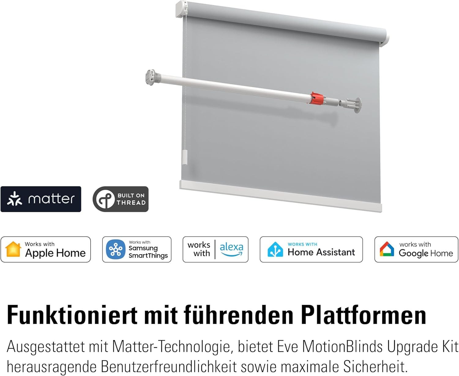 EVE MotionBlinds Upgrade Kit für Rollos (Matter) Smart-Home-Zubehör