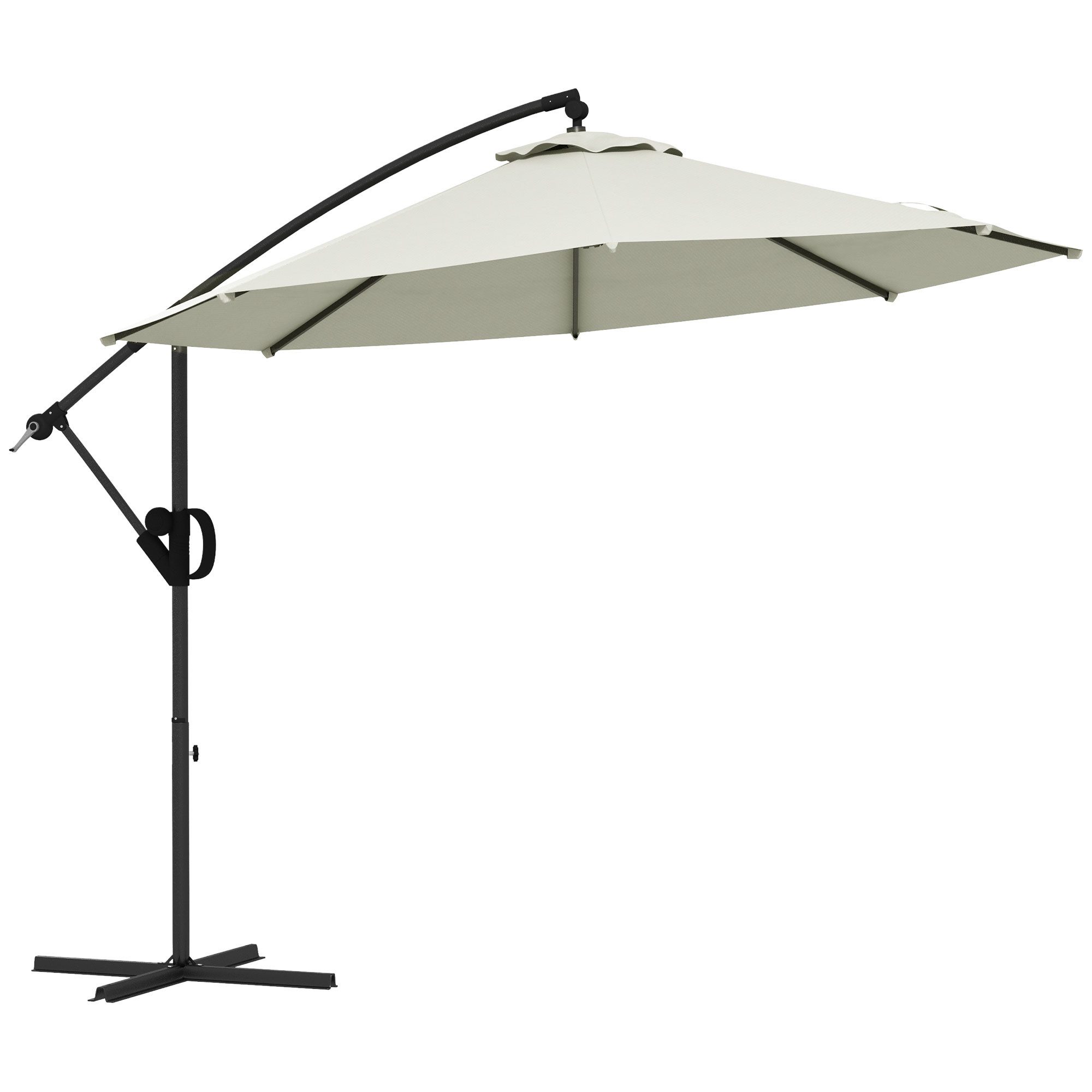 MC Star Sonnenschirm Terrassenschirm freitragend Ø293 günstig online kaufen